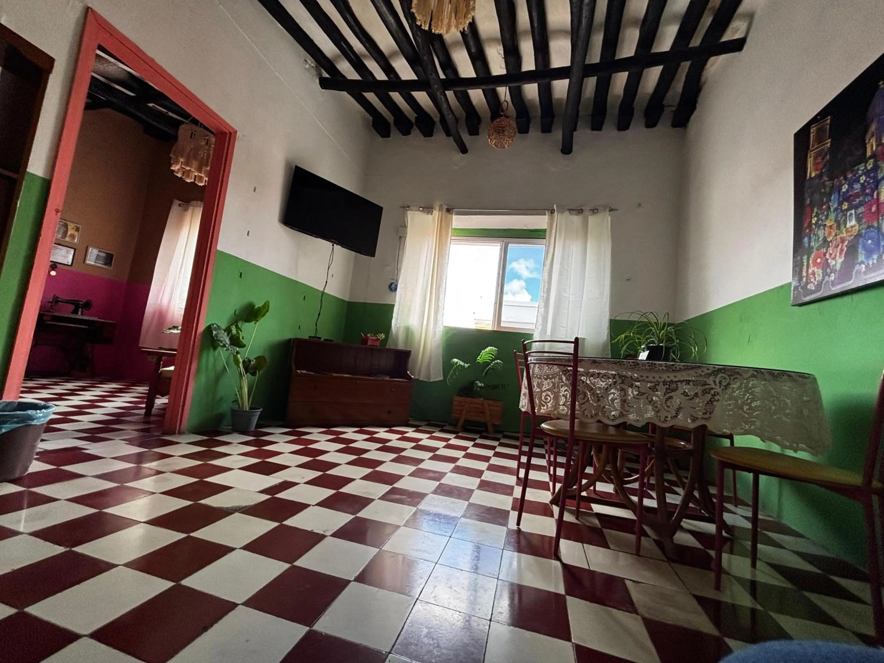 Communal lounge/ TV room in Casona del Negro Aguilar