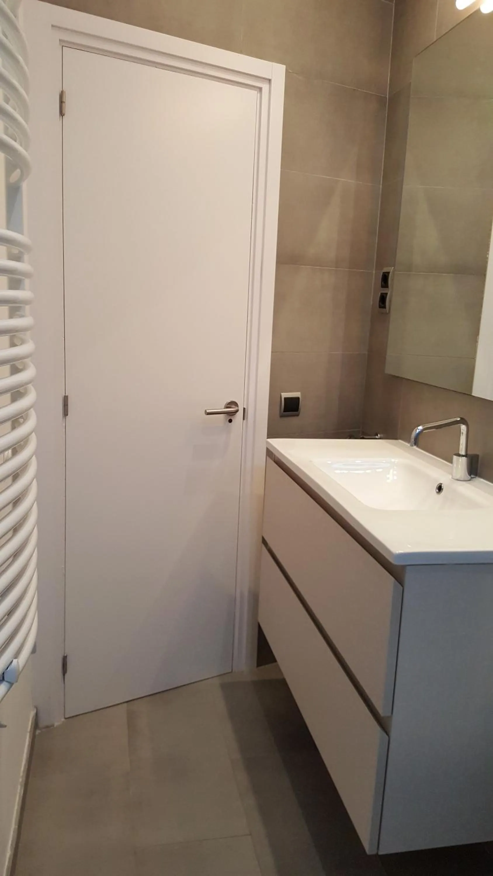 Bathroom in The Sky Attic Apartment