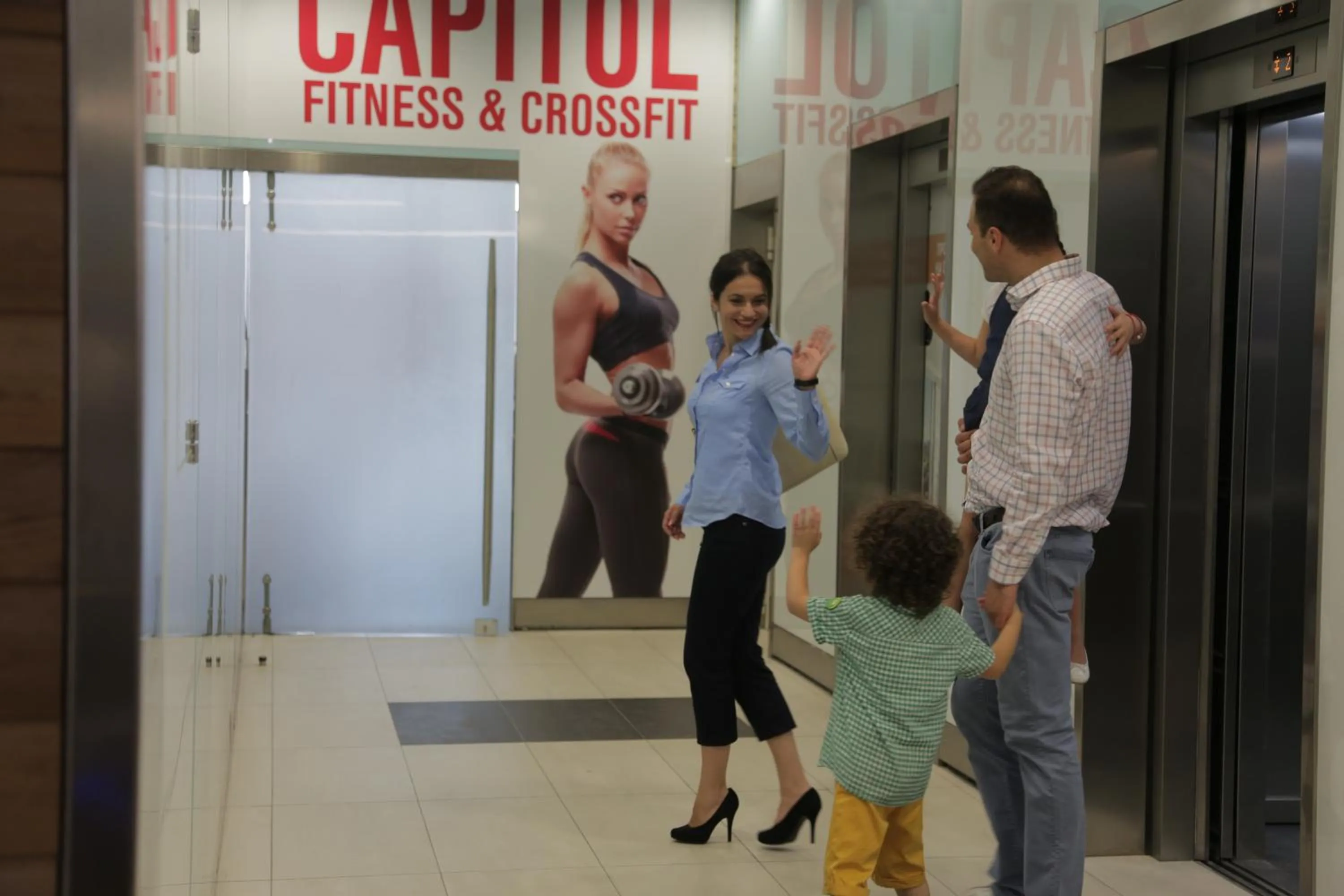 Fitness centre/facilities in Capitоl Suites & Apartments