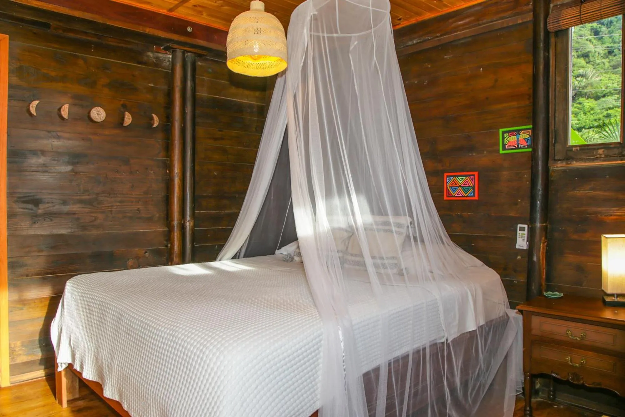 Bed in Villa Tayrona