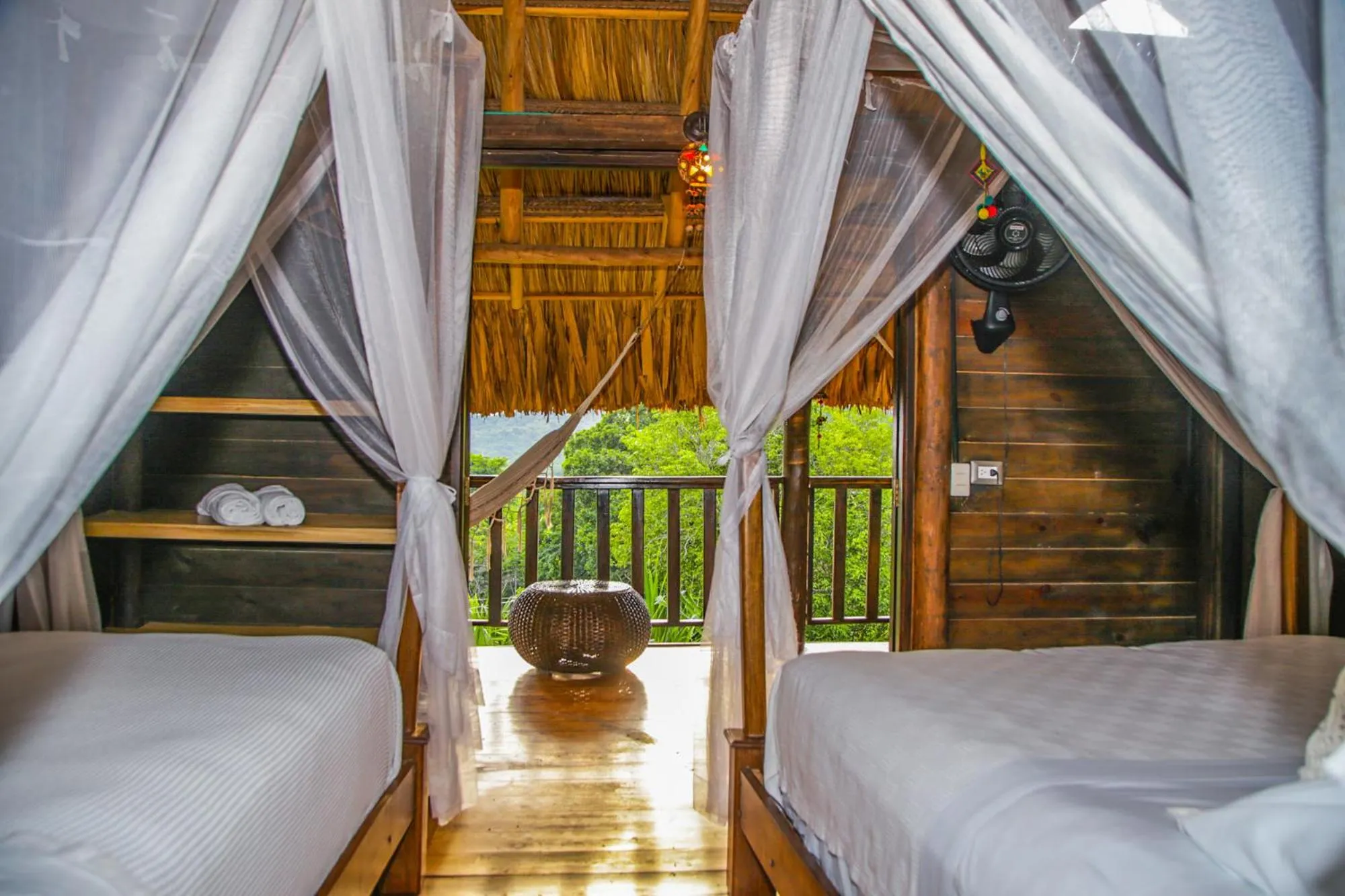 Bedroom, Bed in Villa Tayrona