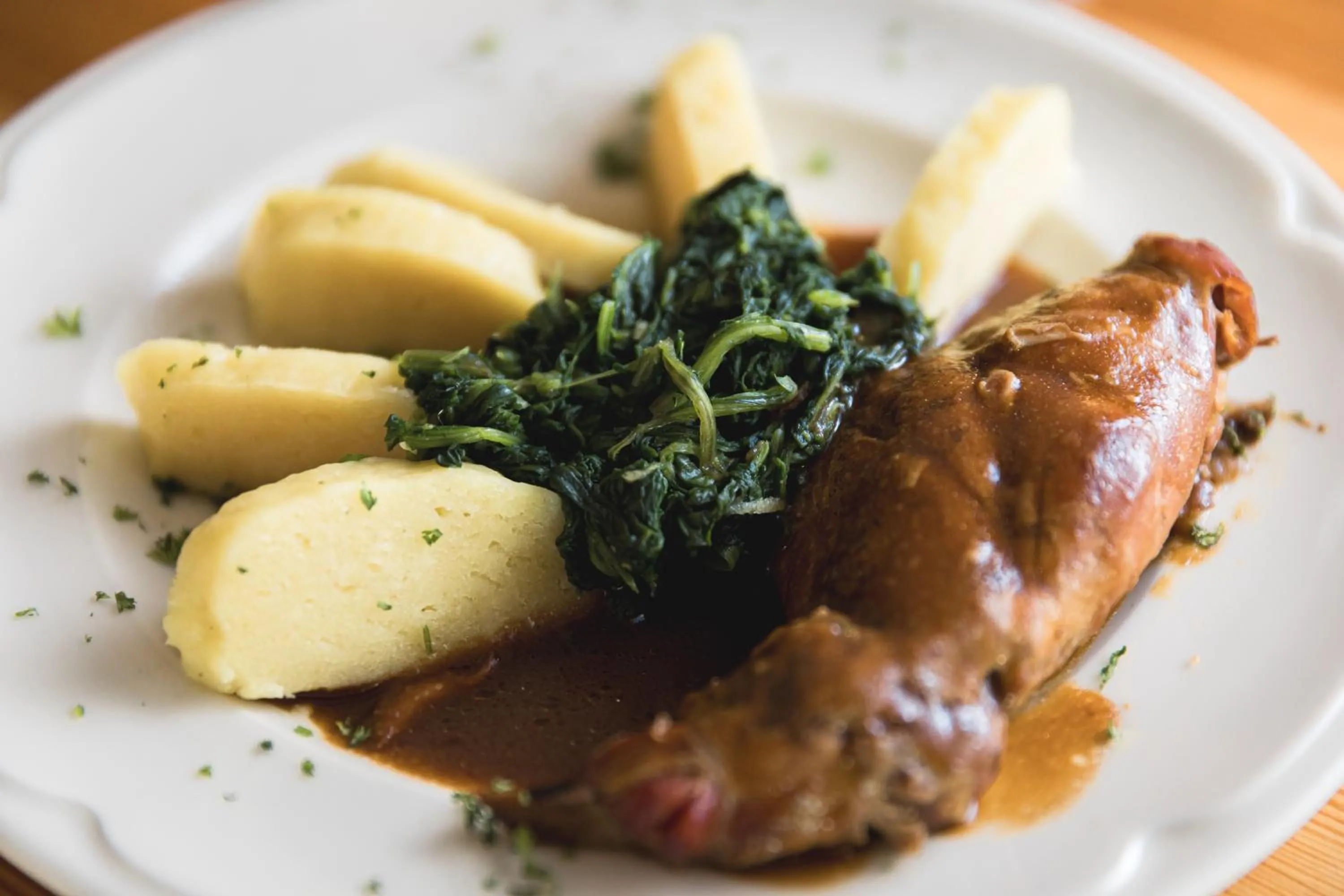 Food in Hotel Orlík