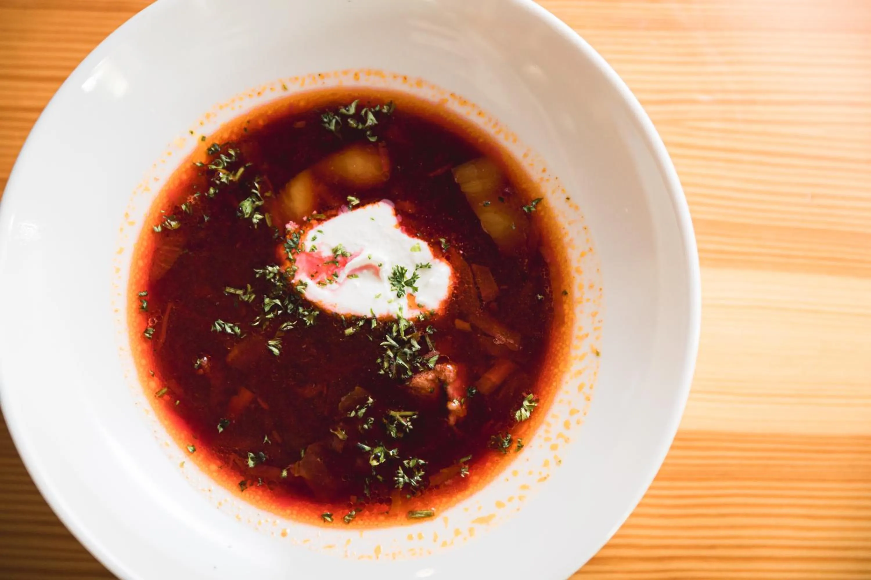 Food in Hotel Orlík