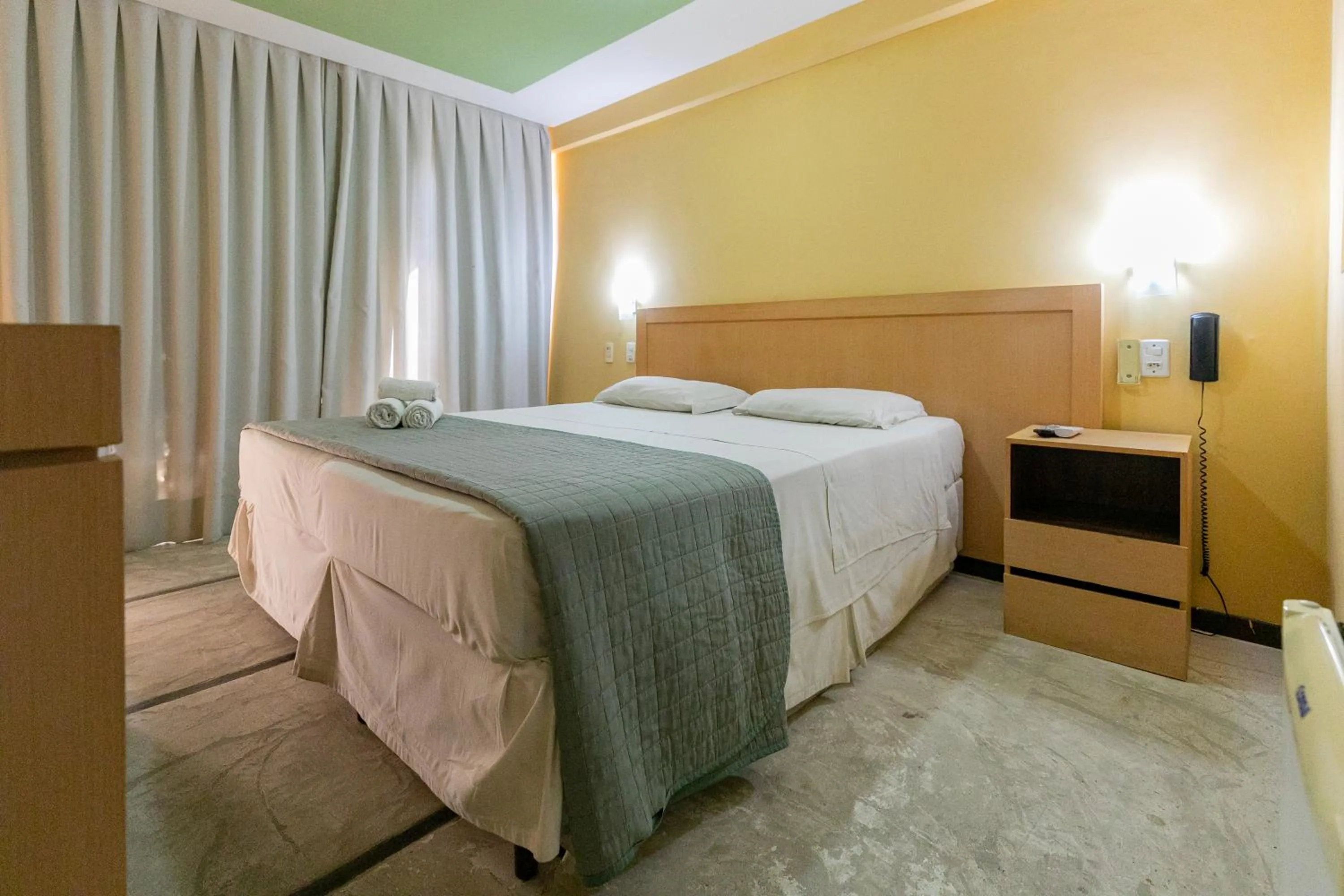 Bed in Safari Natal Beach Hotel