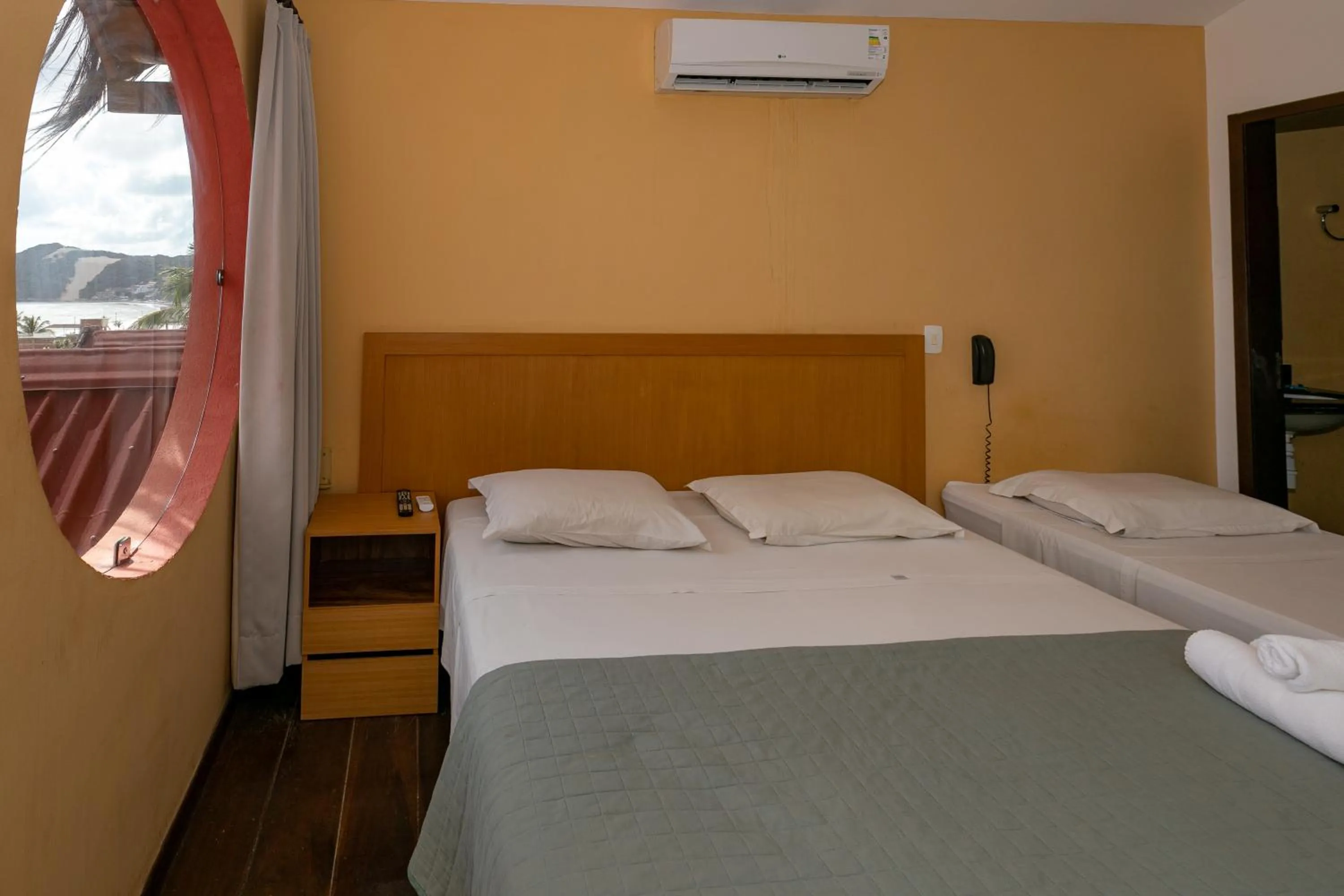 Bed in Safari Natal Beach Hotel