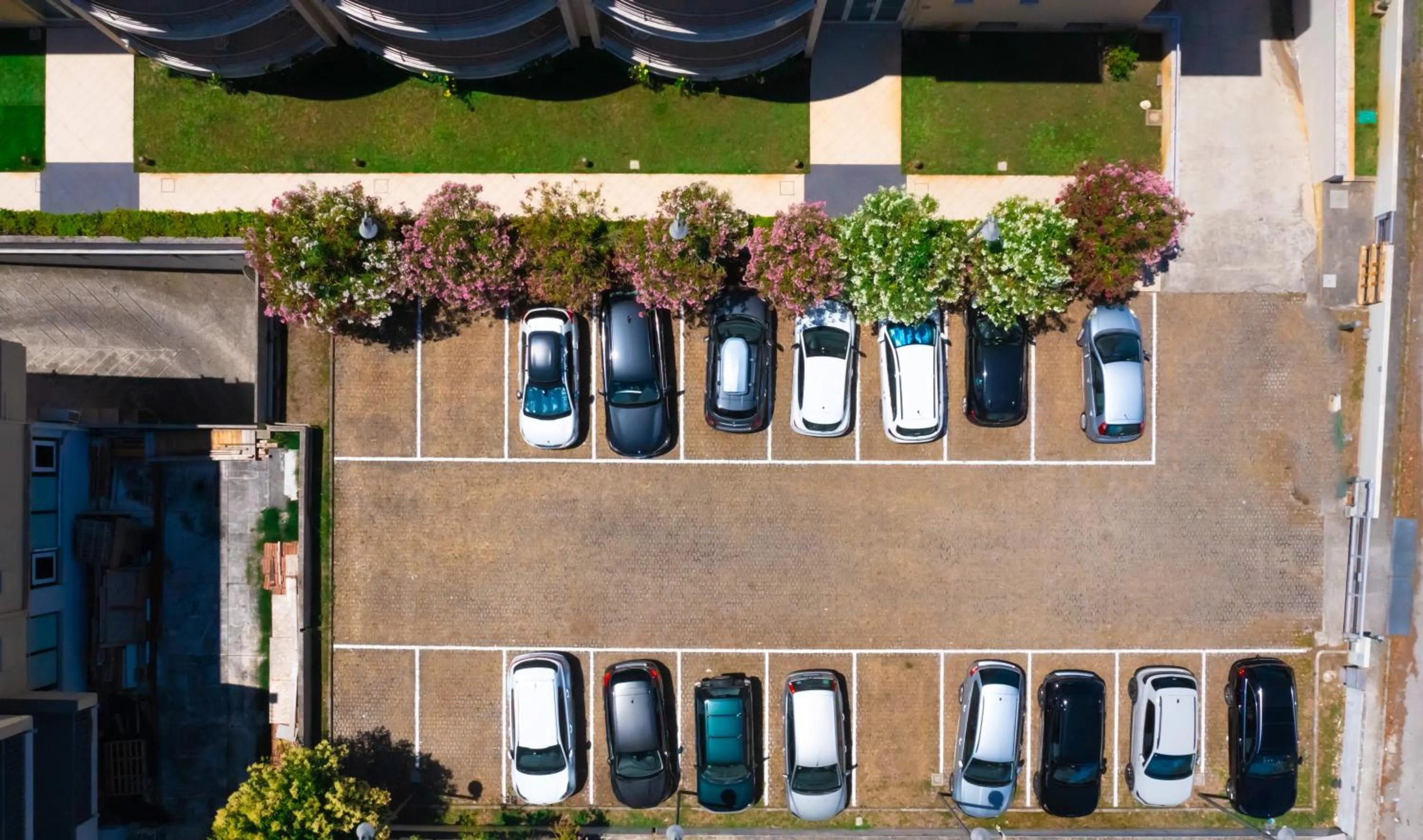 Parking in Mare Blu Residence