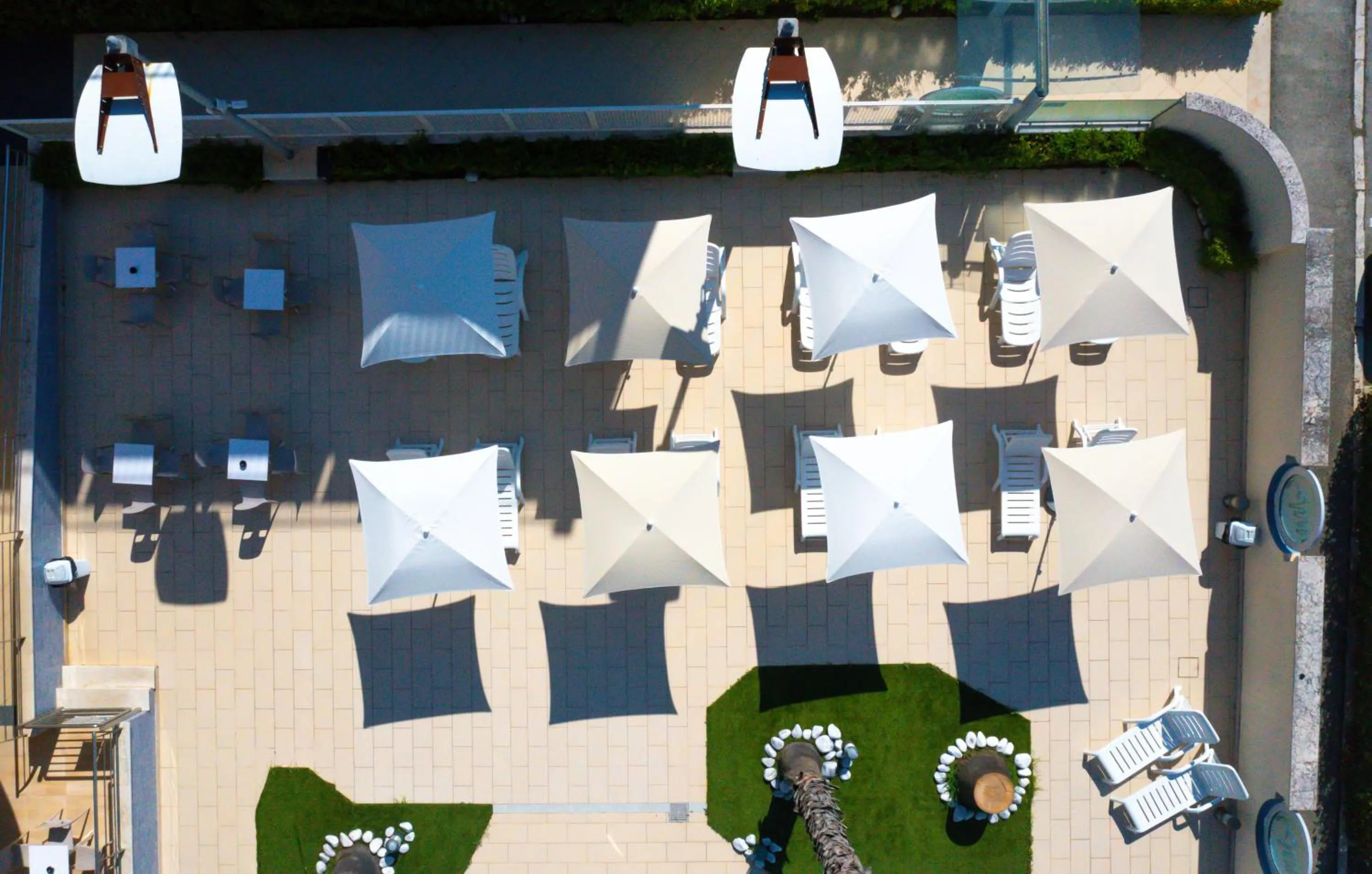 Bird's eye view in Mare Blu Residence