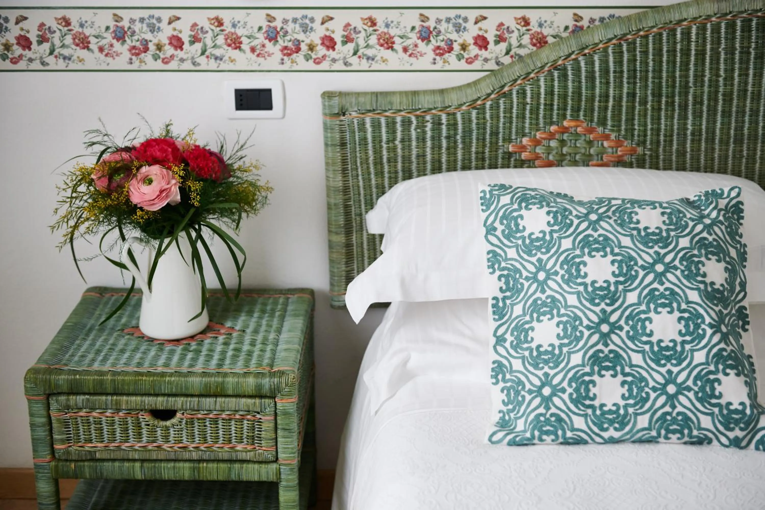 Decorative detail, Bed in Villa Arizona
