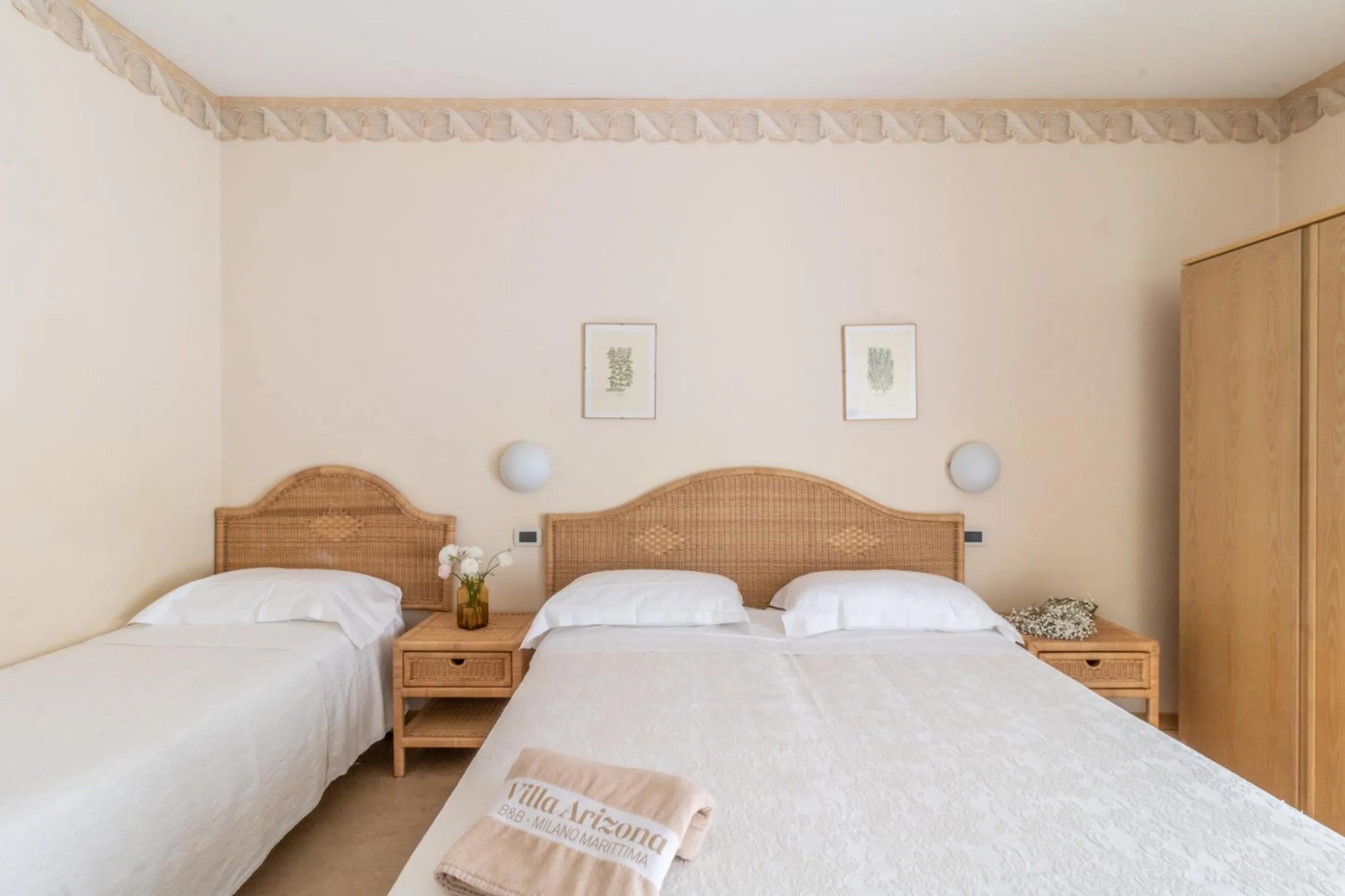 Balcony/Terrace, Bed in Villa Arizona