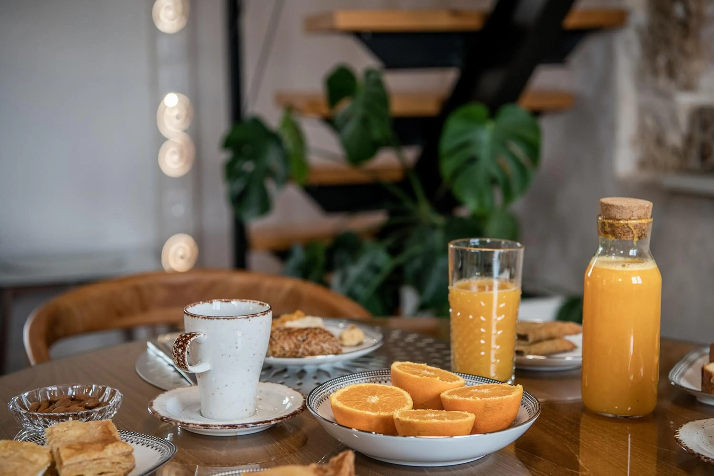 Breakfast in San Salvatore Monastery