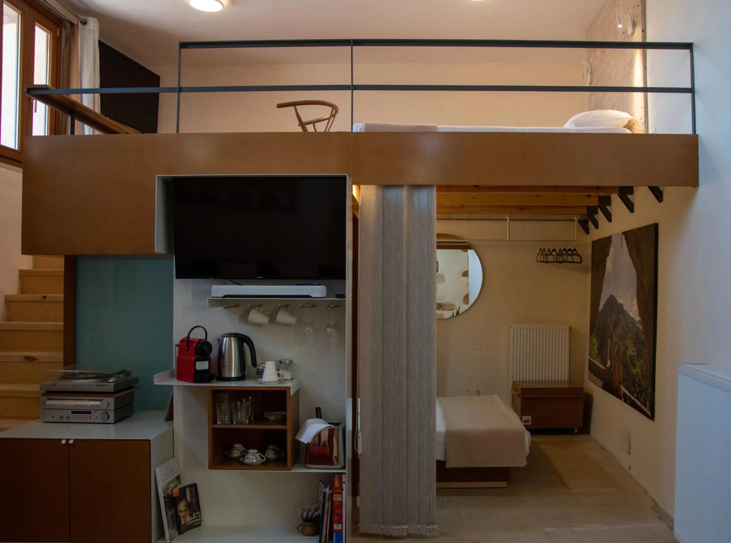 Living room in San Salvatore Monastery