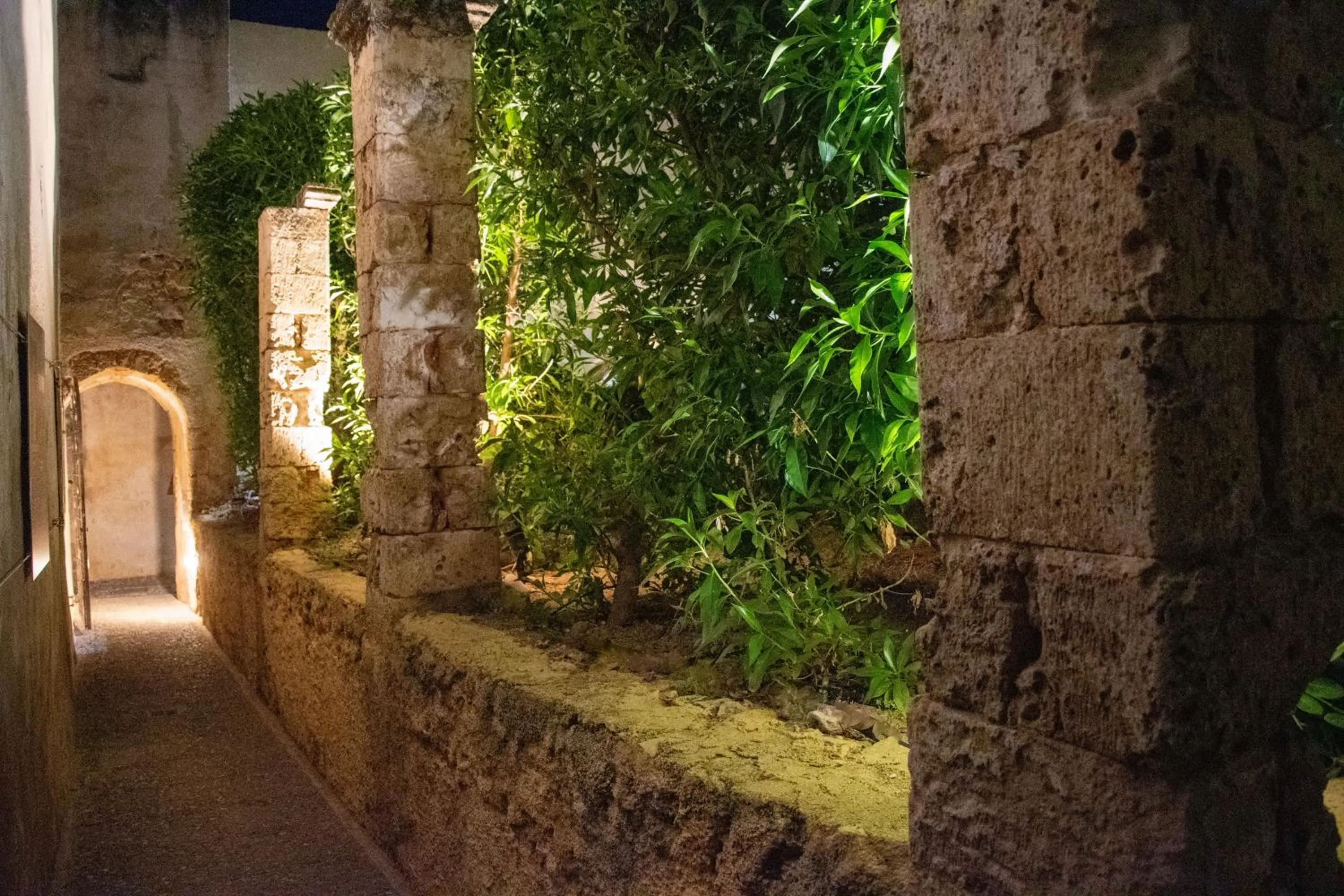 Night in San Salvatore Monastery