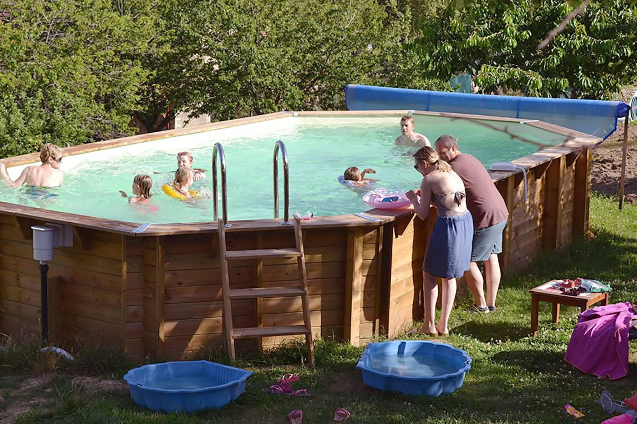 Swimming pool in La Follye Mancey