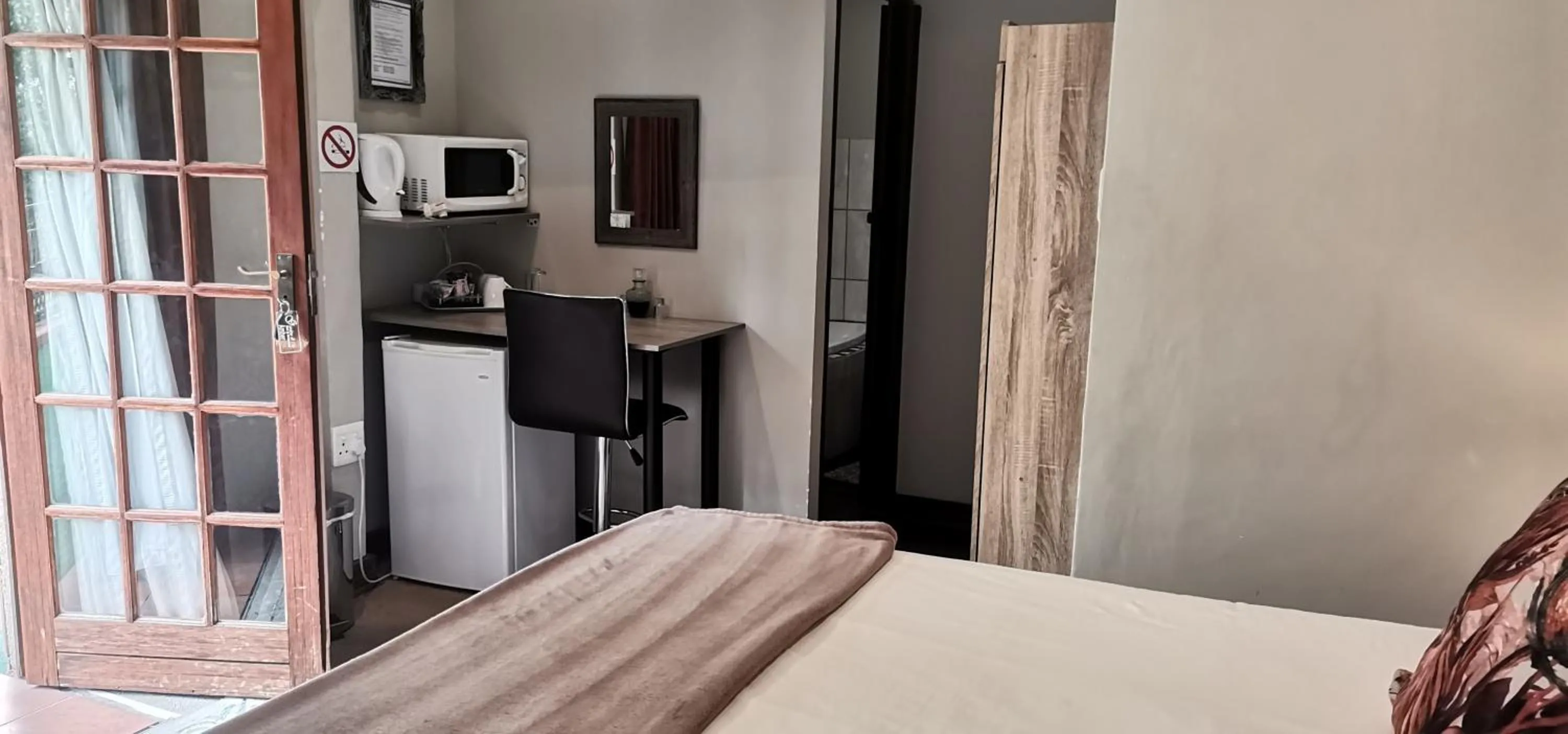 View (from property/room), Bed in Giardino a 194