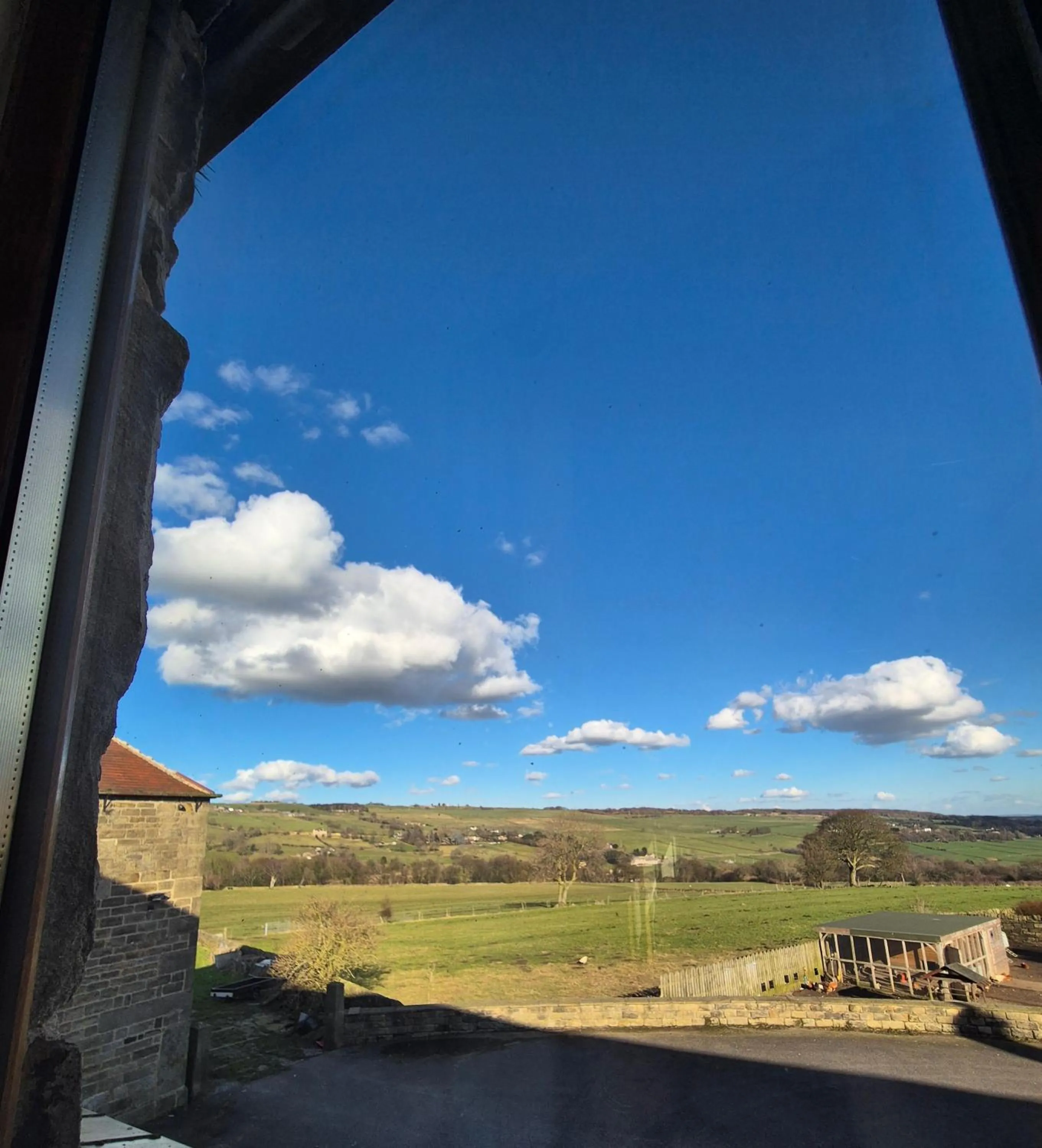 Natural landscape in Padley Farm