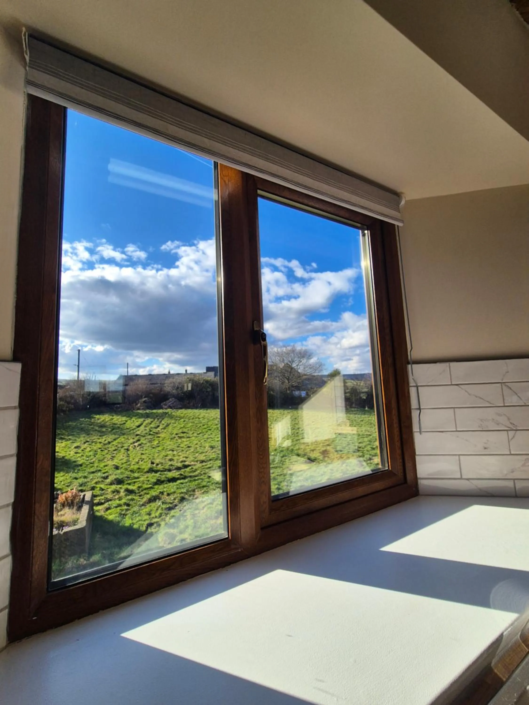 Natural landscape in Padley Farm