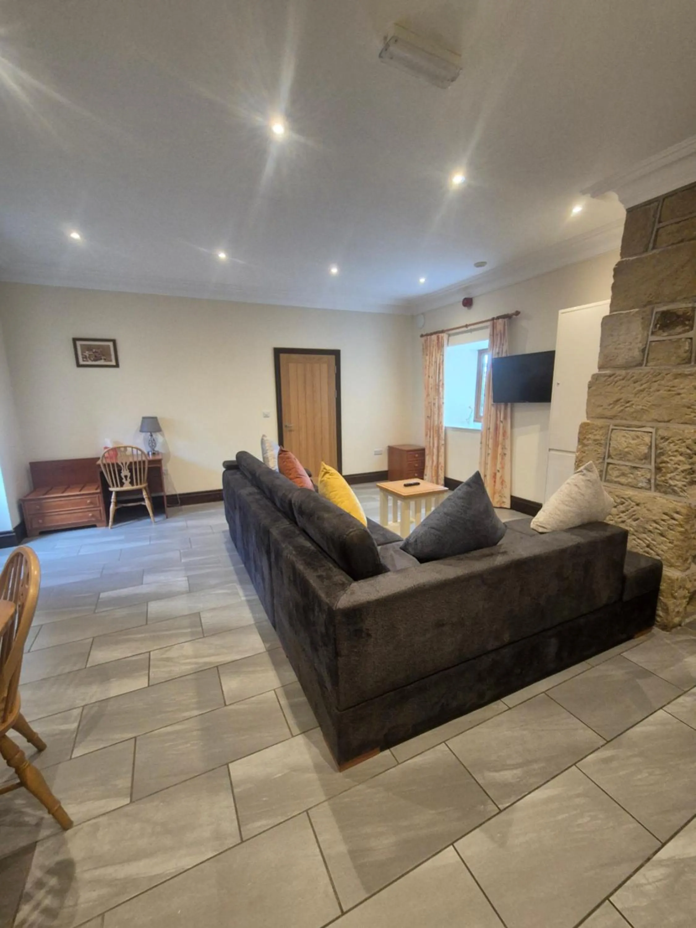 Living room in Padley Farm