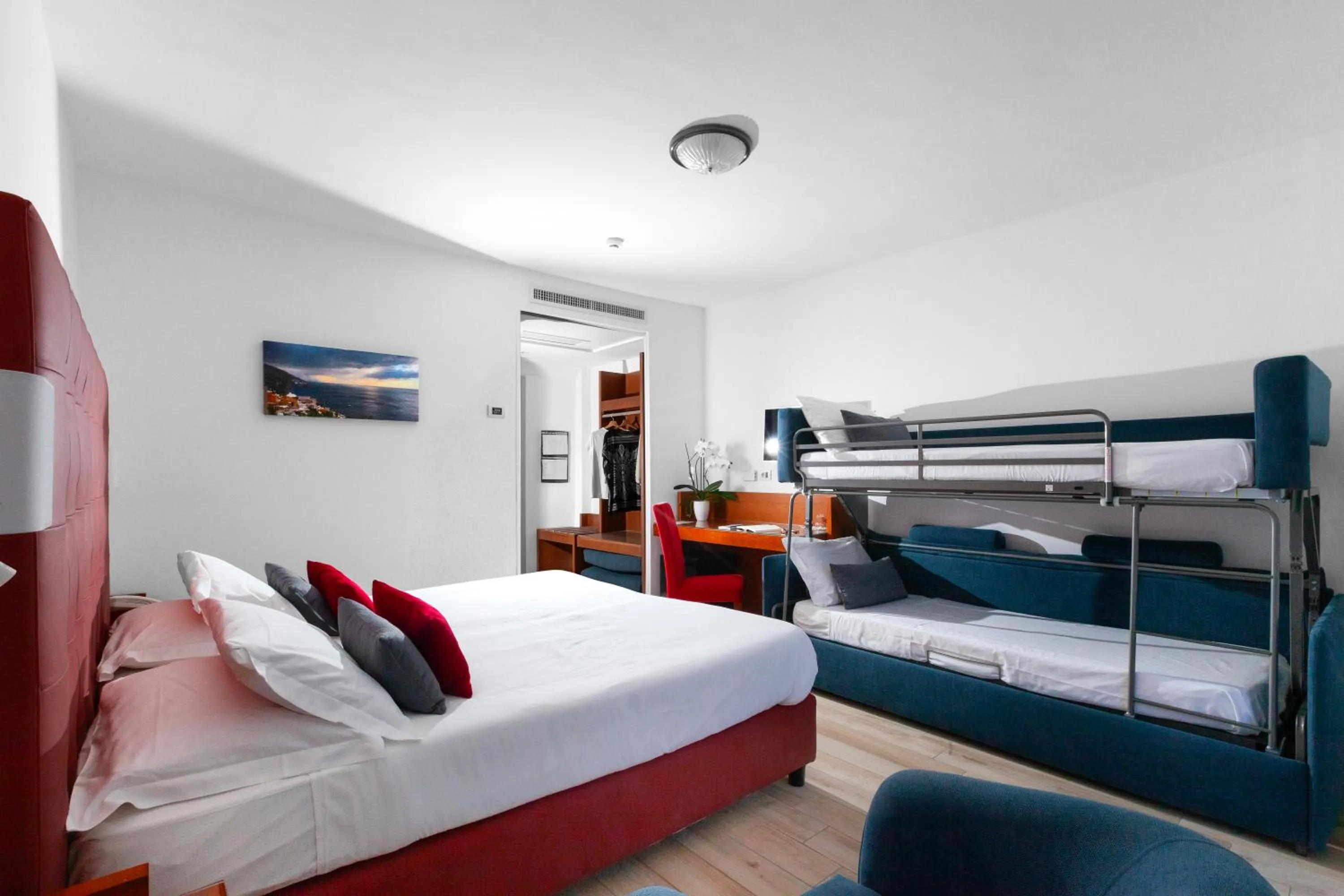 Bedroom, Bed in Hotel O Sole Mio