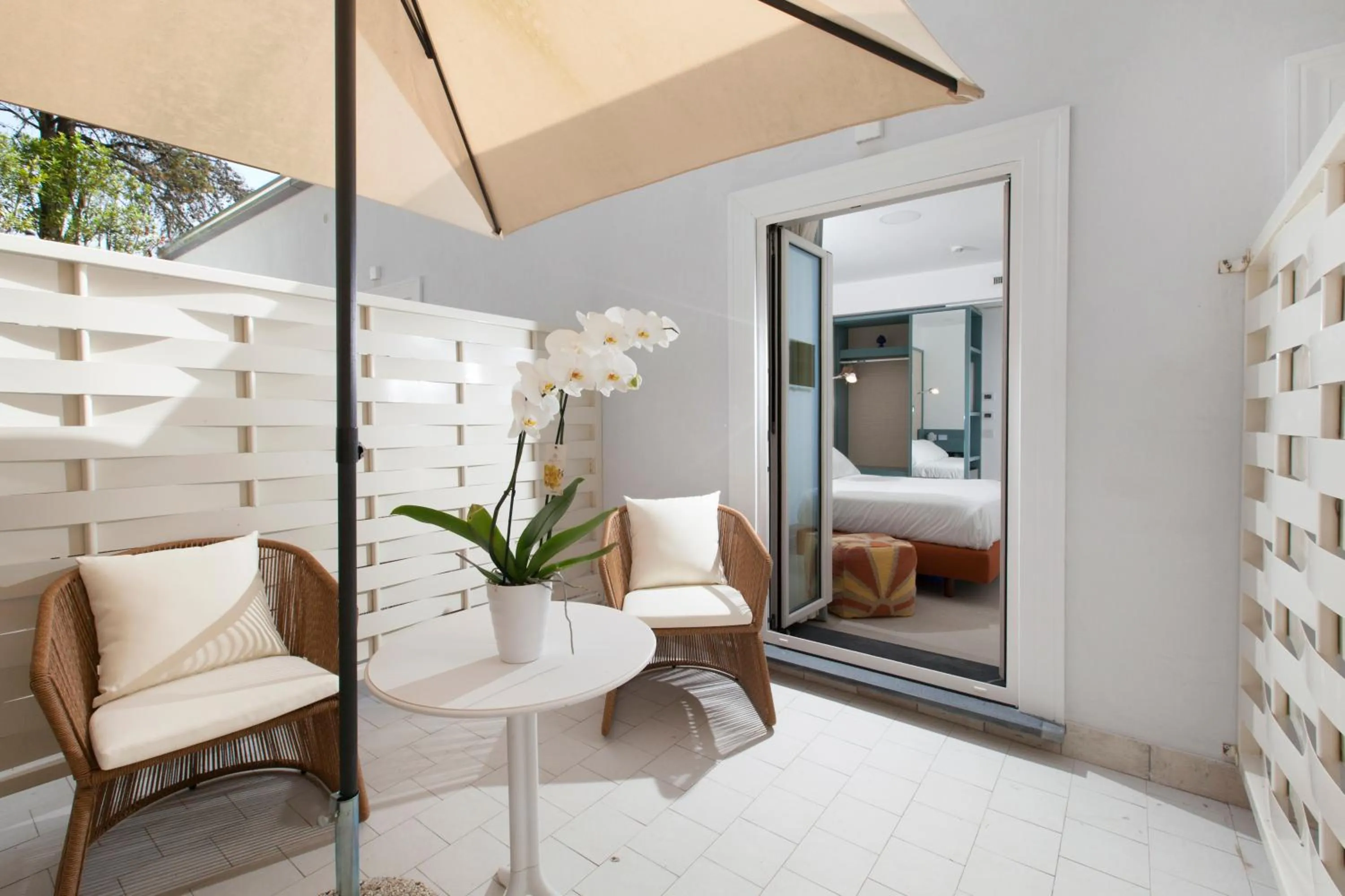 Balcony/Terrace in Hotel O Sole Mio