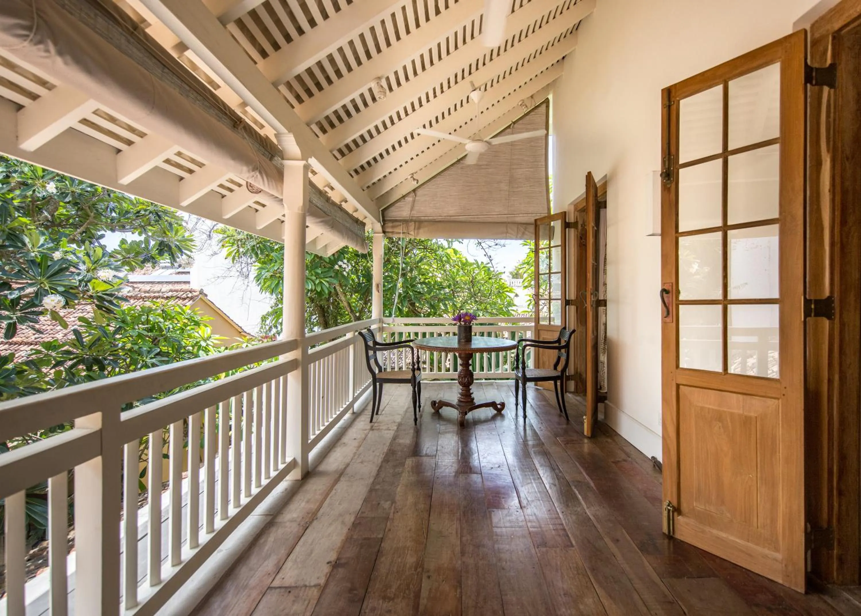 Balcony/Terrace in Taru Villas Rampart Street - Galle Fort