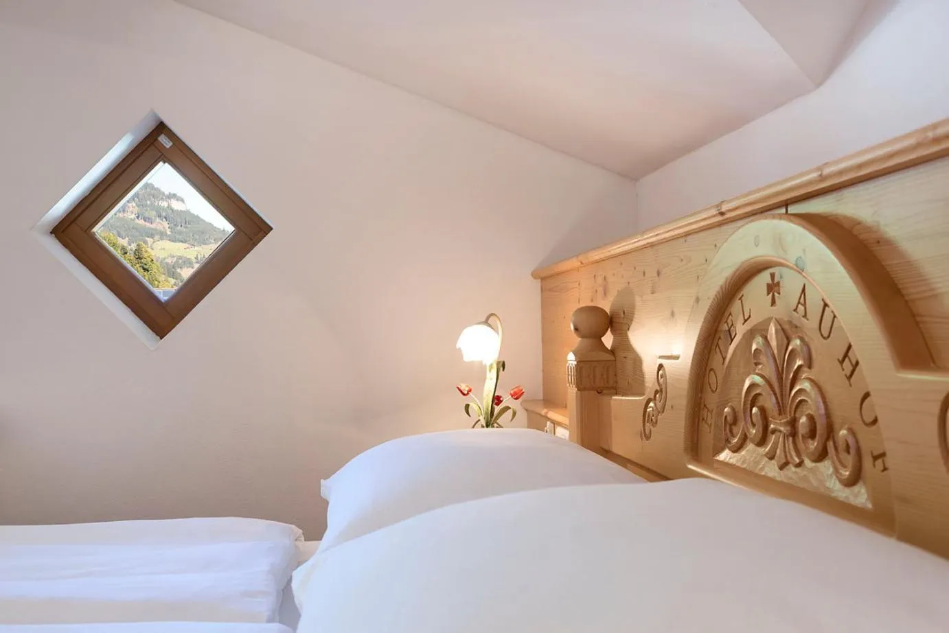 Day, Bed in Hotel Auhof