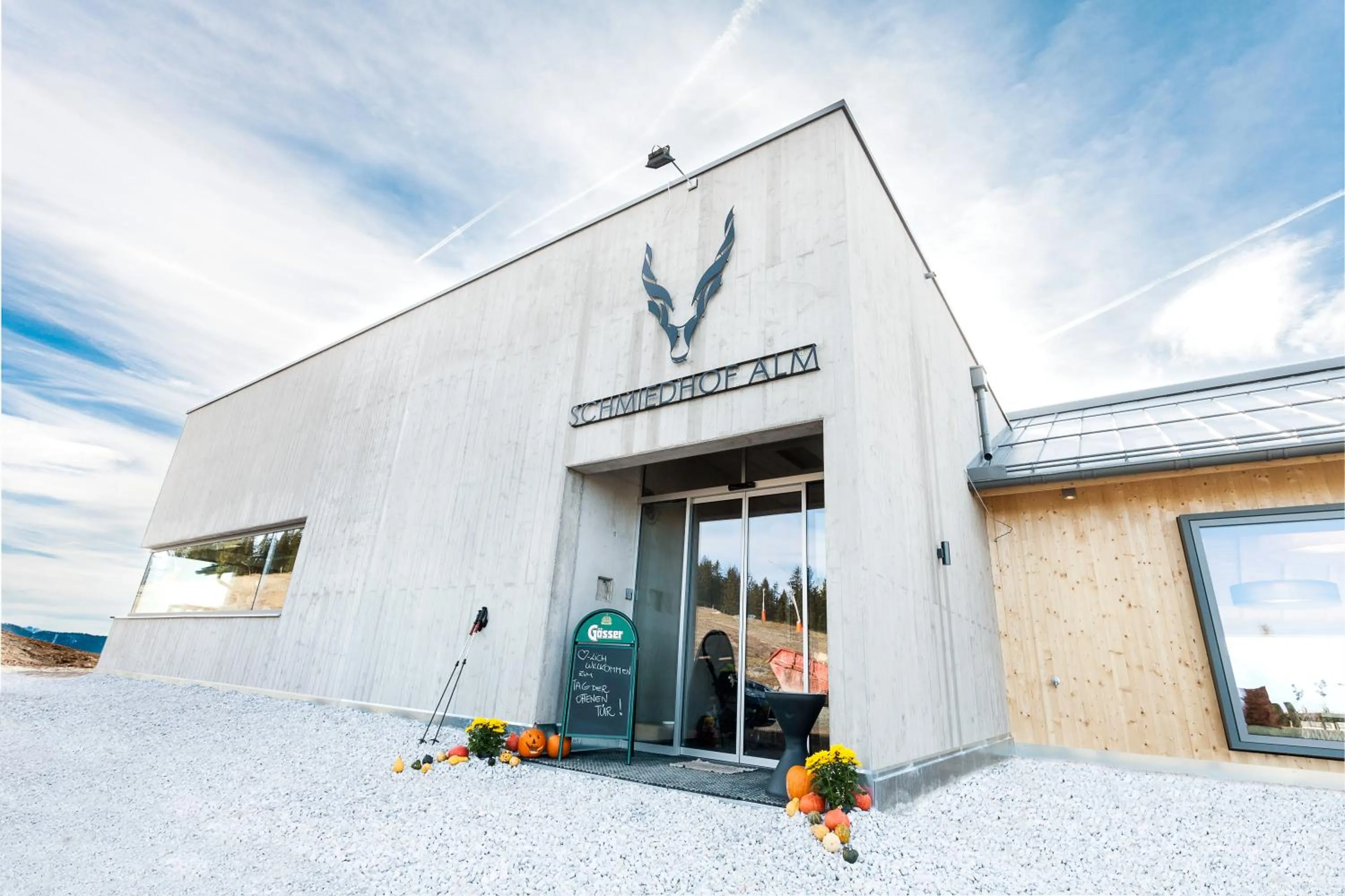 Facade/entrance in Schmiedhof Alm