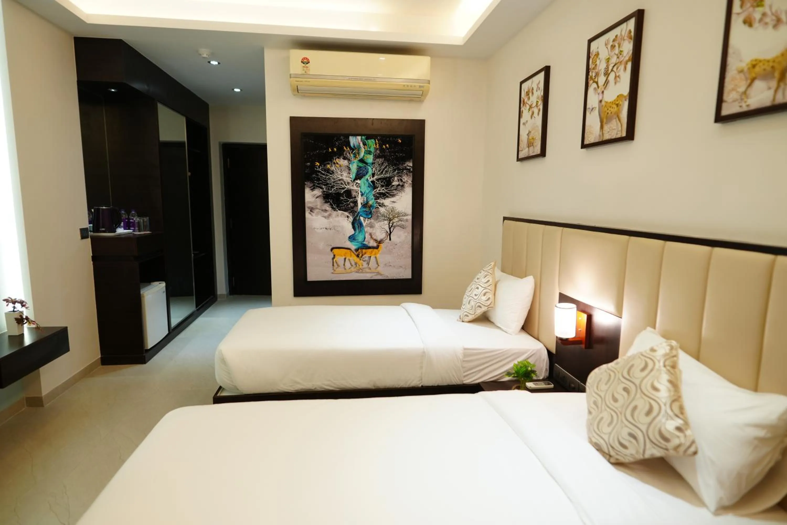 Bed in Hotel Grand Visava Lonavala