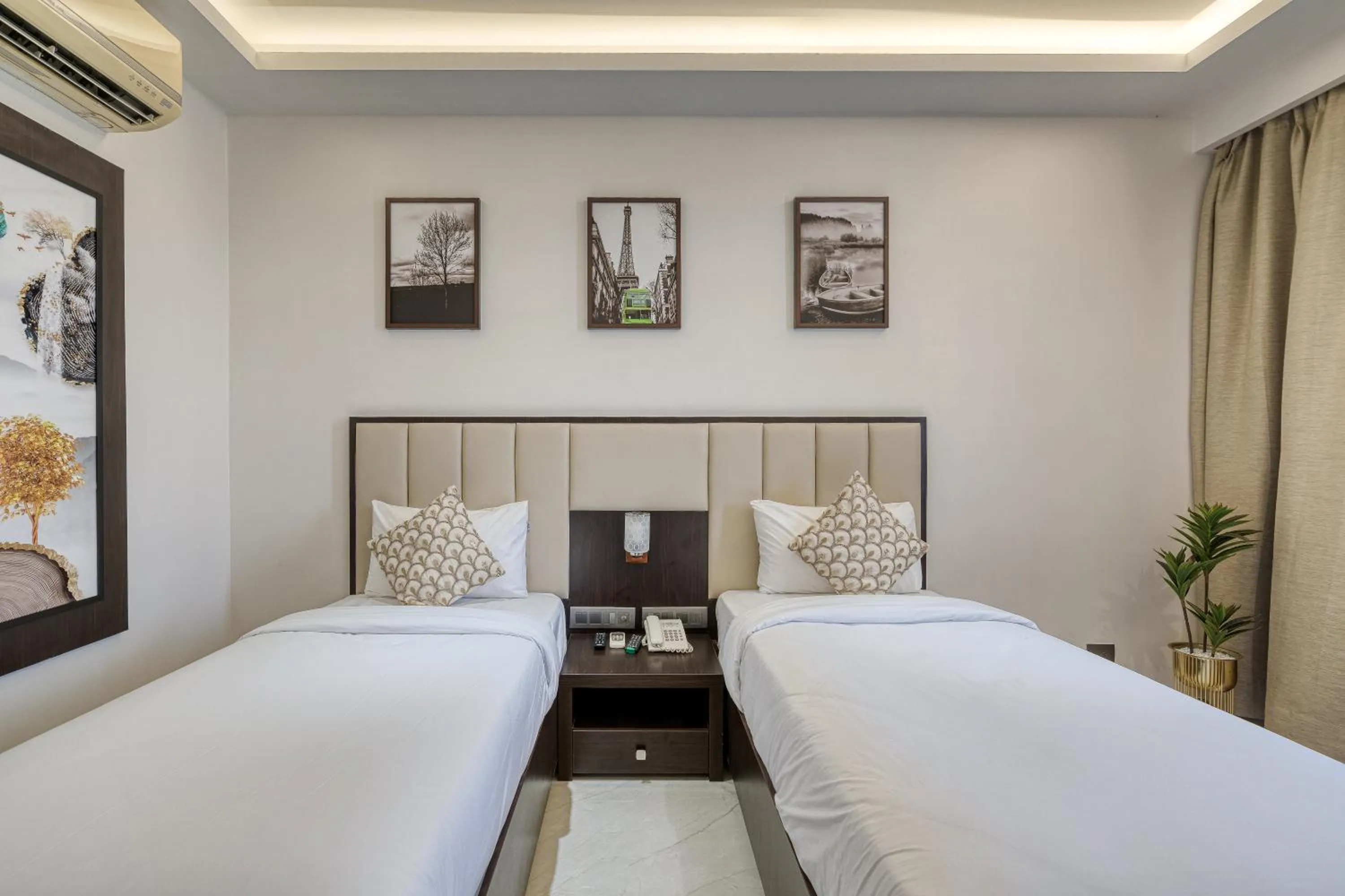 Bed in Hotel Grand Visava Lonavala