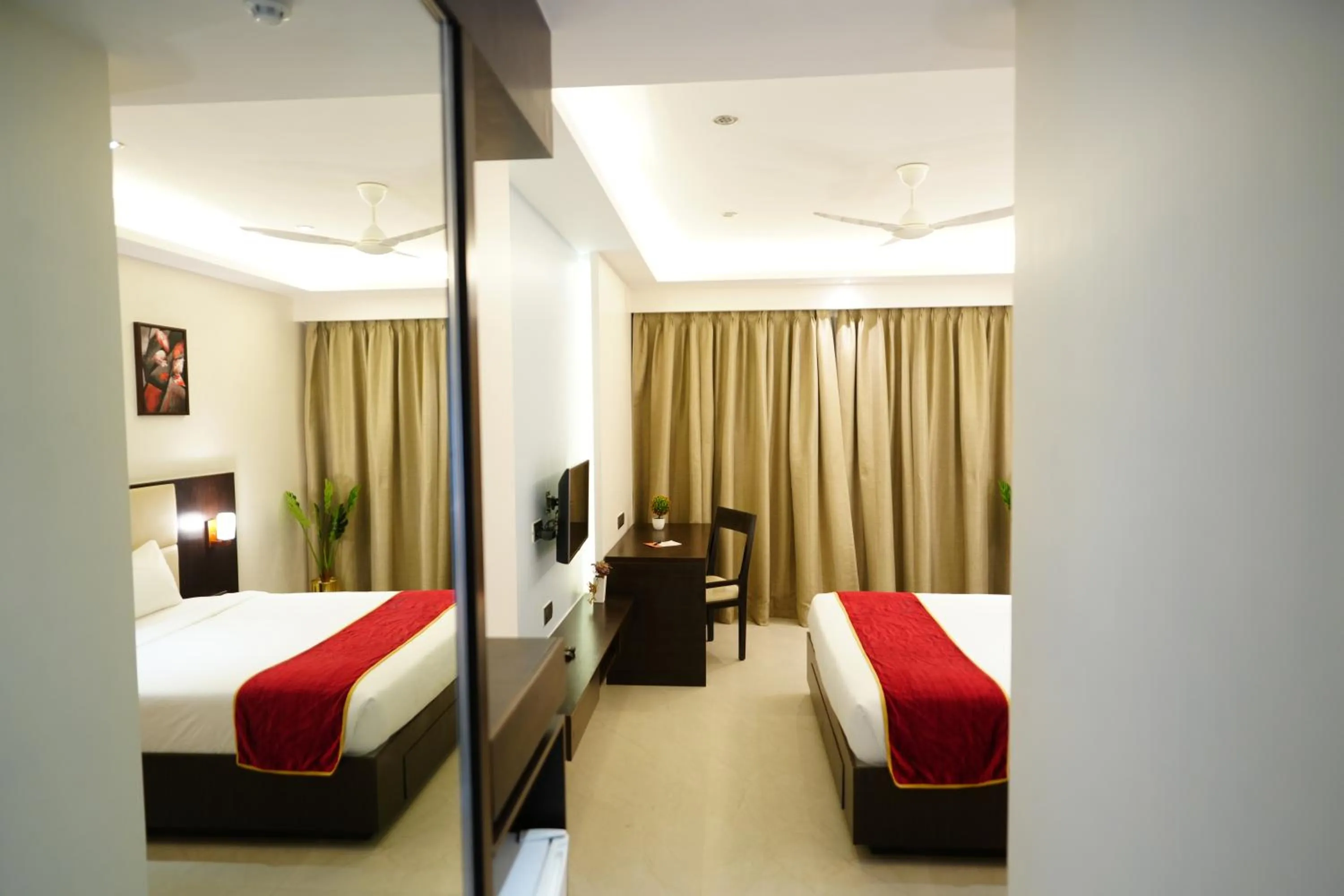 Bedroom, Bed in Hotel Grand Visava Lonavala