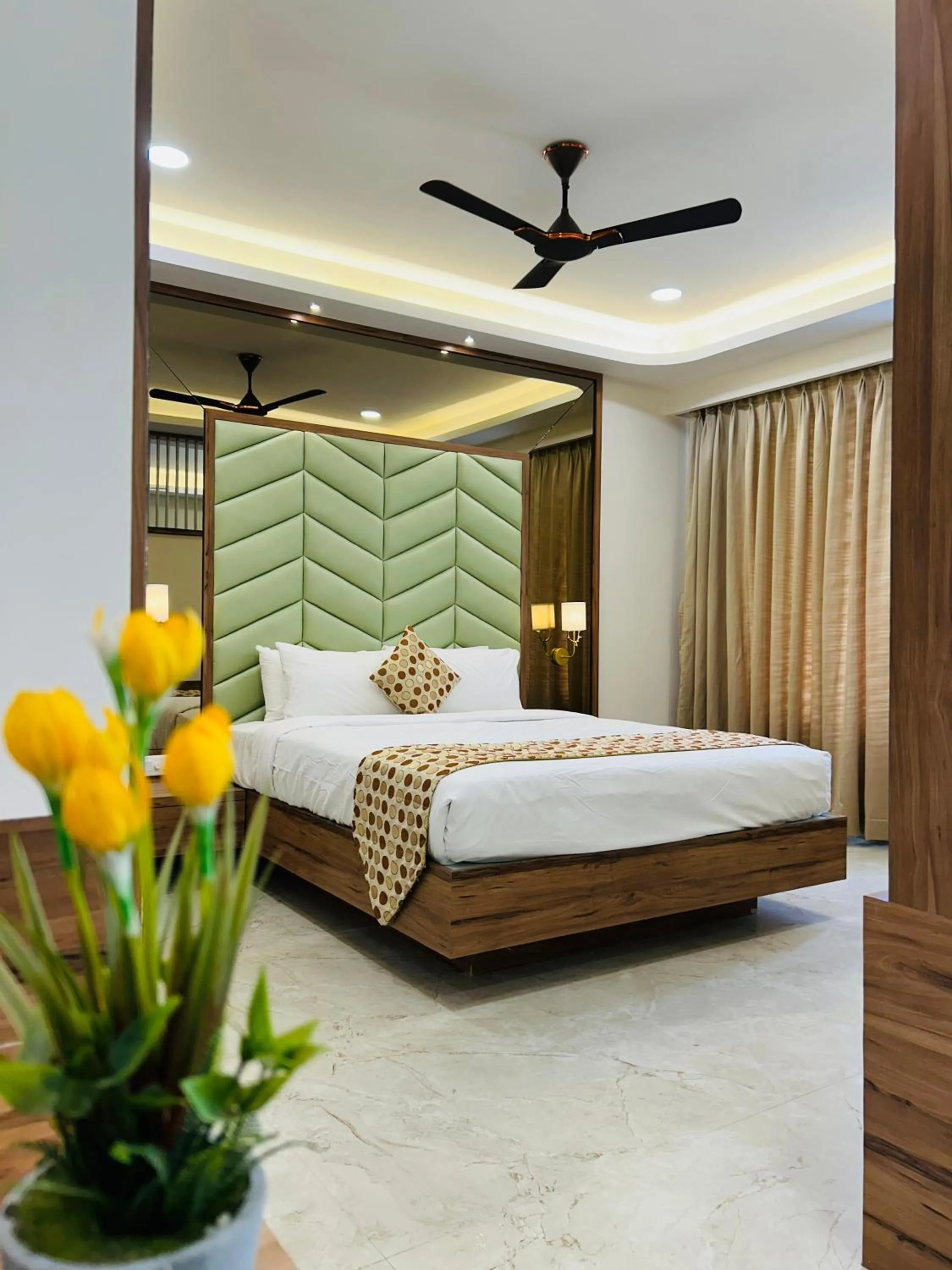 Bedroom, Bed in Hotel Grand Visava Lonavala