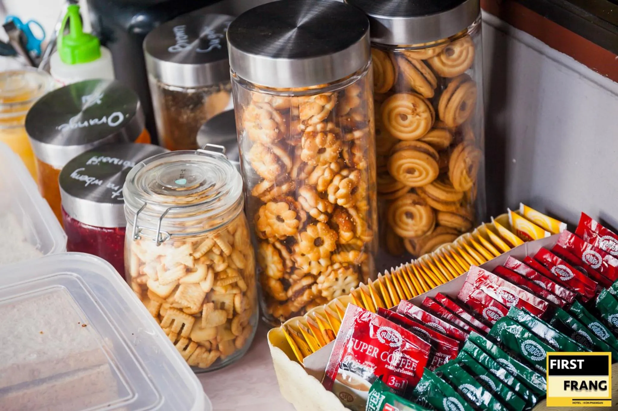 Food and drinks in First and Frang Hotel - Koh Phangan