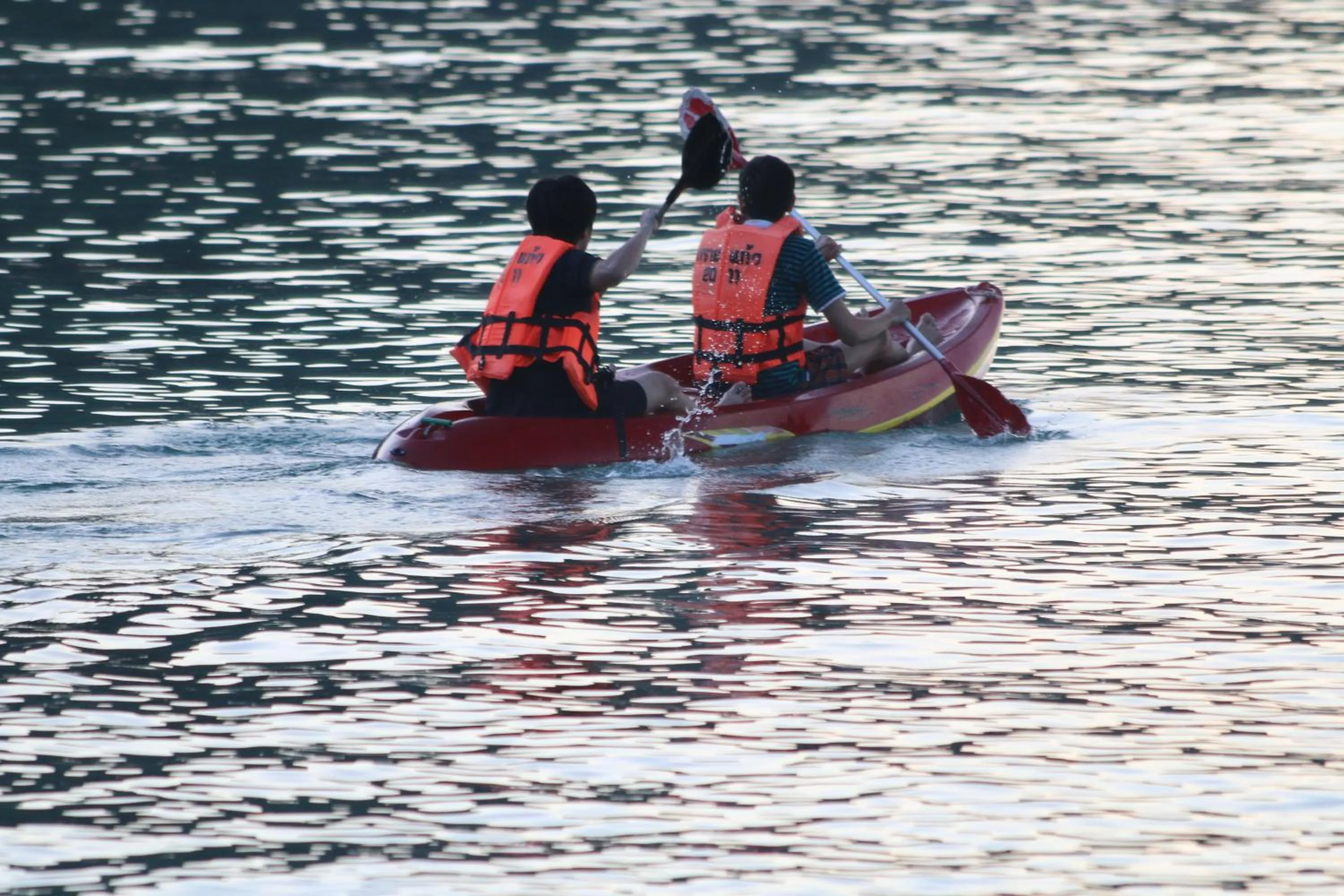 Canoeing in Bottle Beach 2 Bungalows