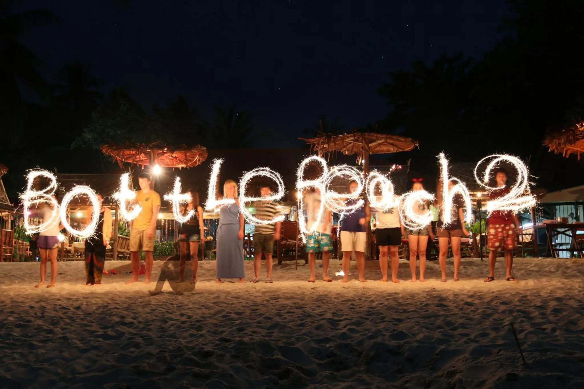 Night in Bottle Beach 2 Bungalows