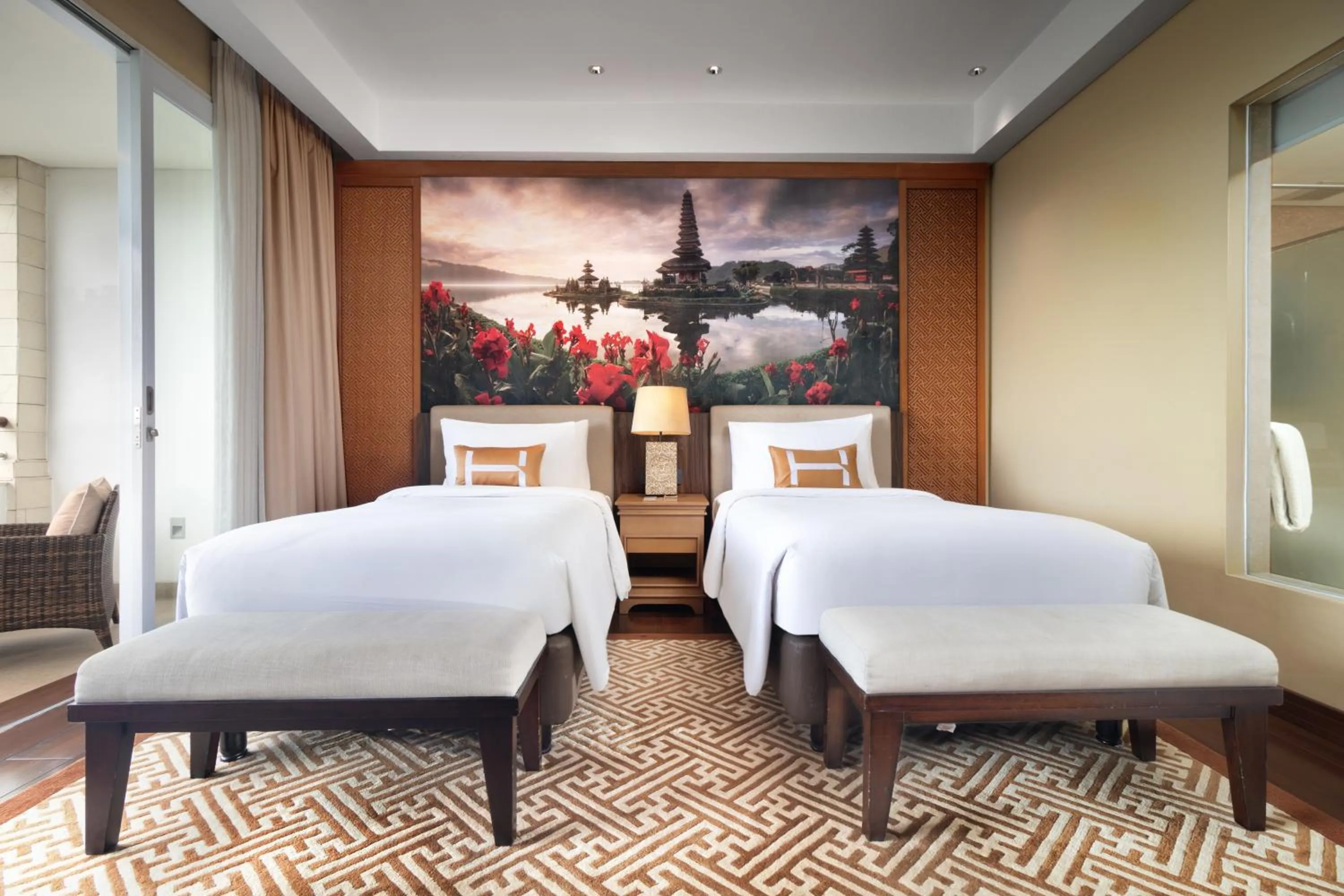 Bed in Homm Saranam Baturiti