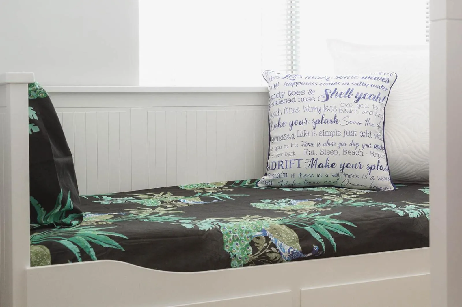 Bed in Twin Waters Caravan Park