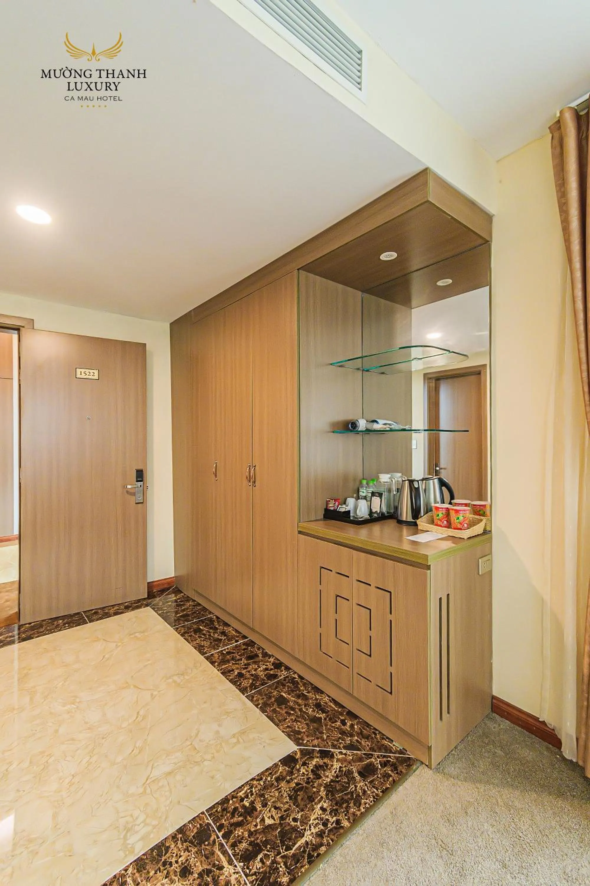 minibar in Muong Thanh Luxury Ca Mau Hotel