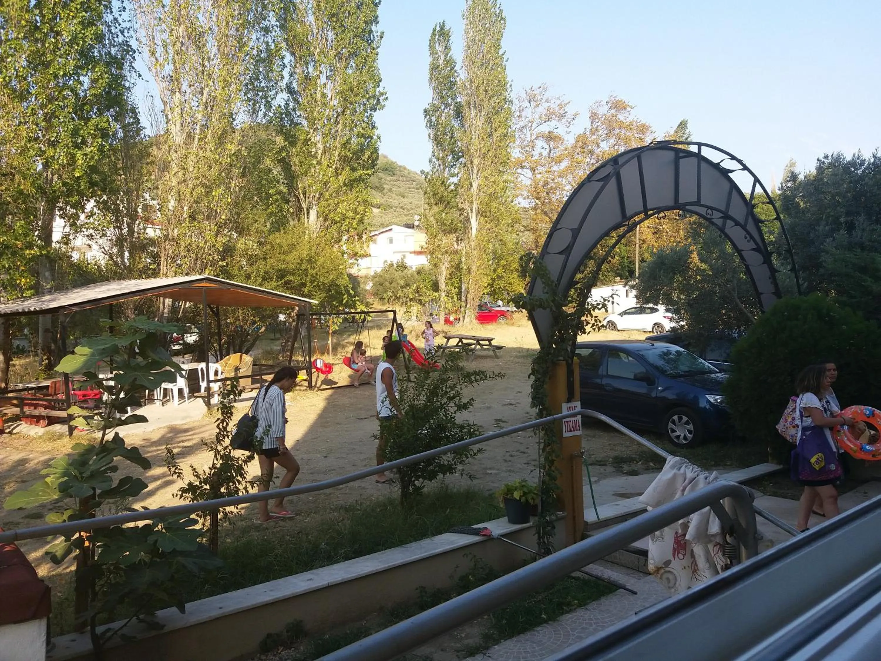 Children play ground in Sağlık Apart Pansiyon