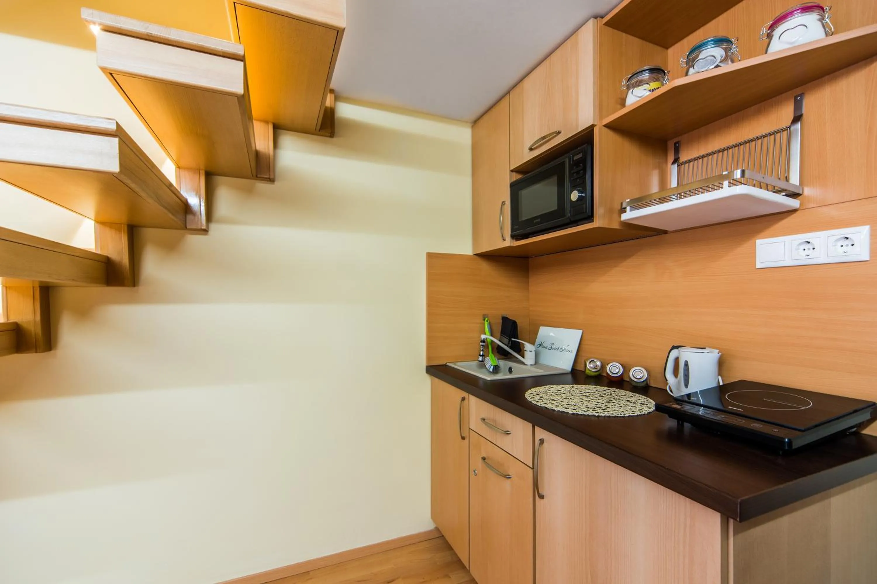 Kitchen or kitchenette in Central Budapest Vadász Street
