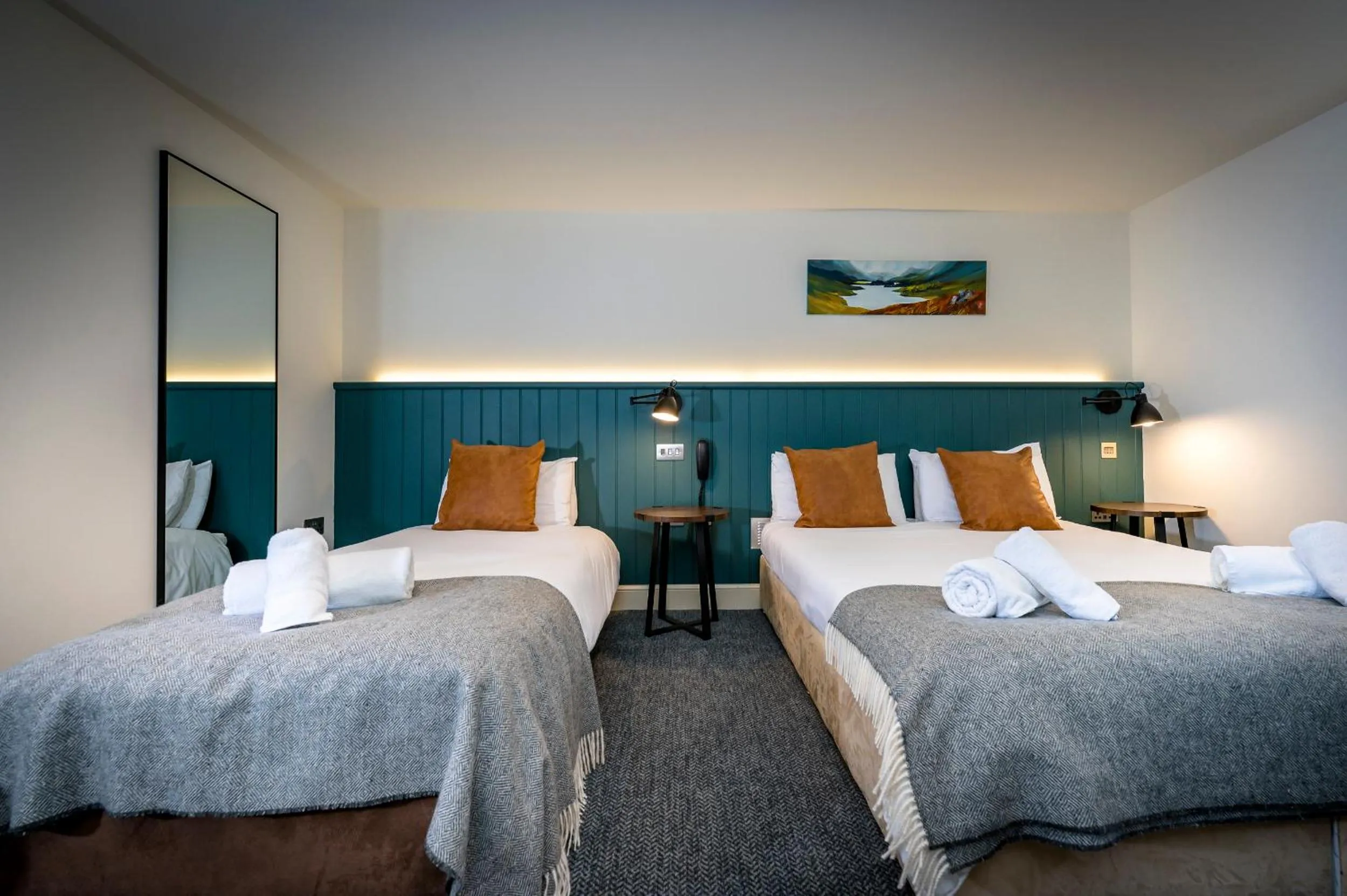 Bed in Loch Ness Inn