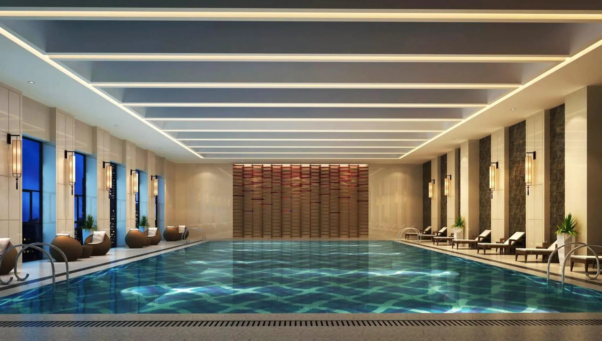 Fitness centre/facilities in New Century Grand Hotel