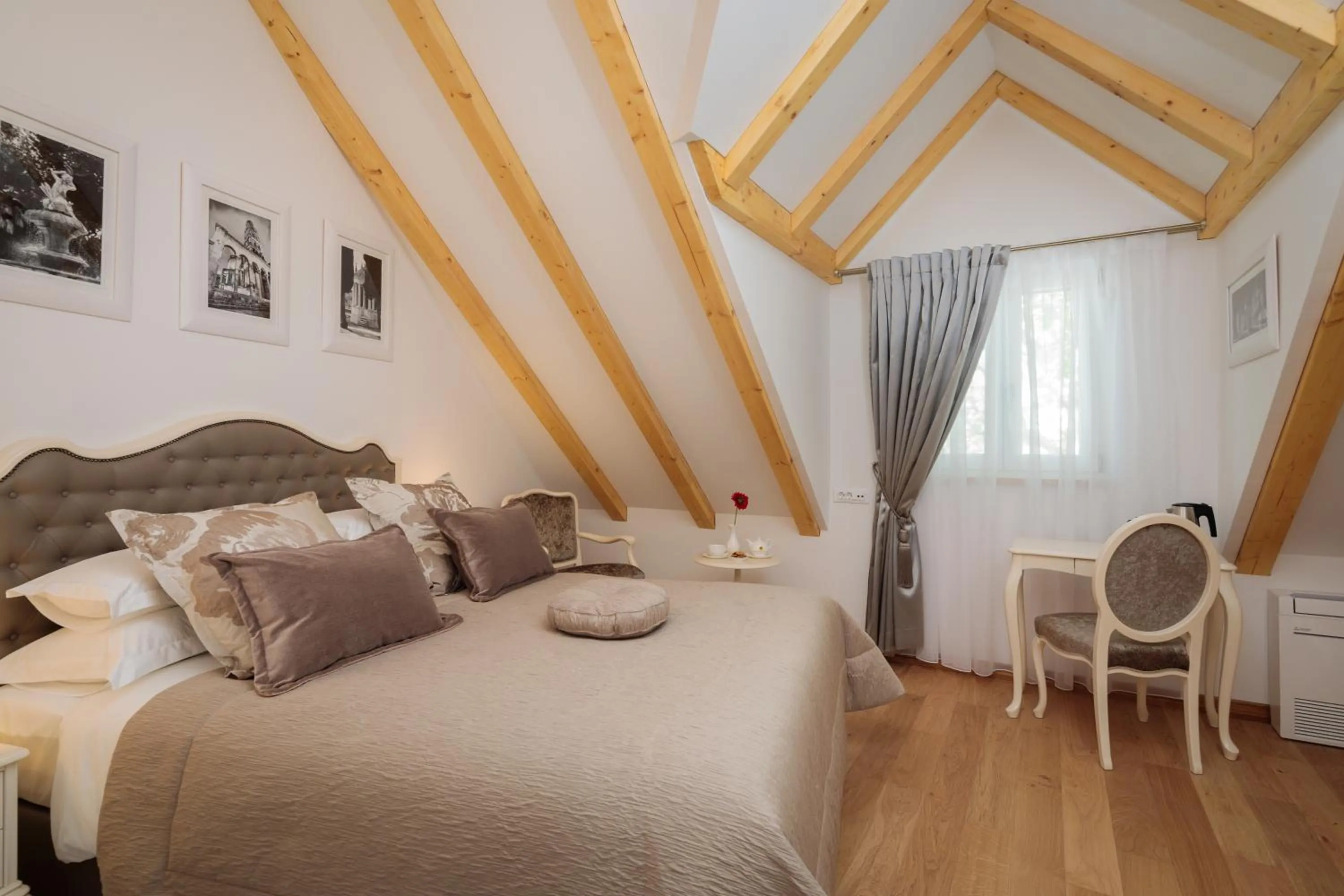 Bed in Priska Heritage Rooms