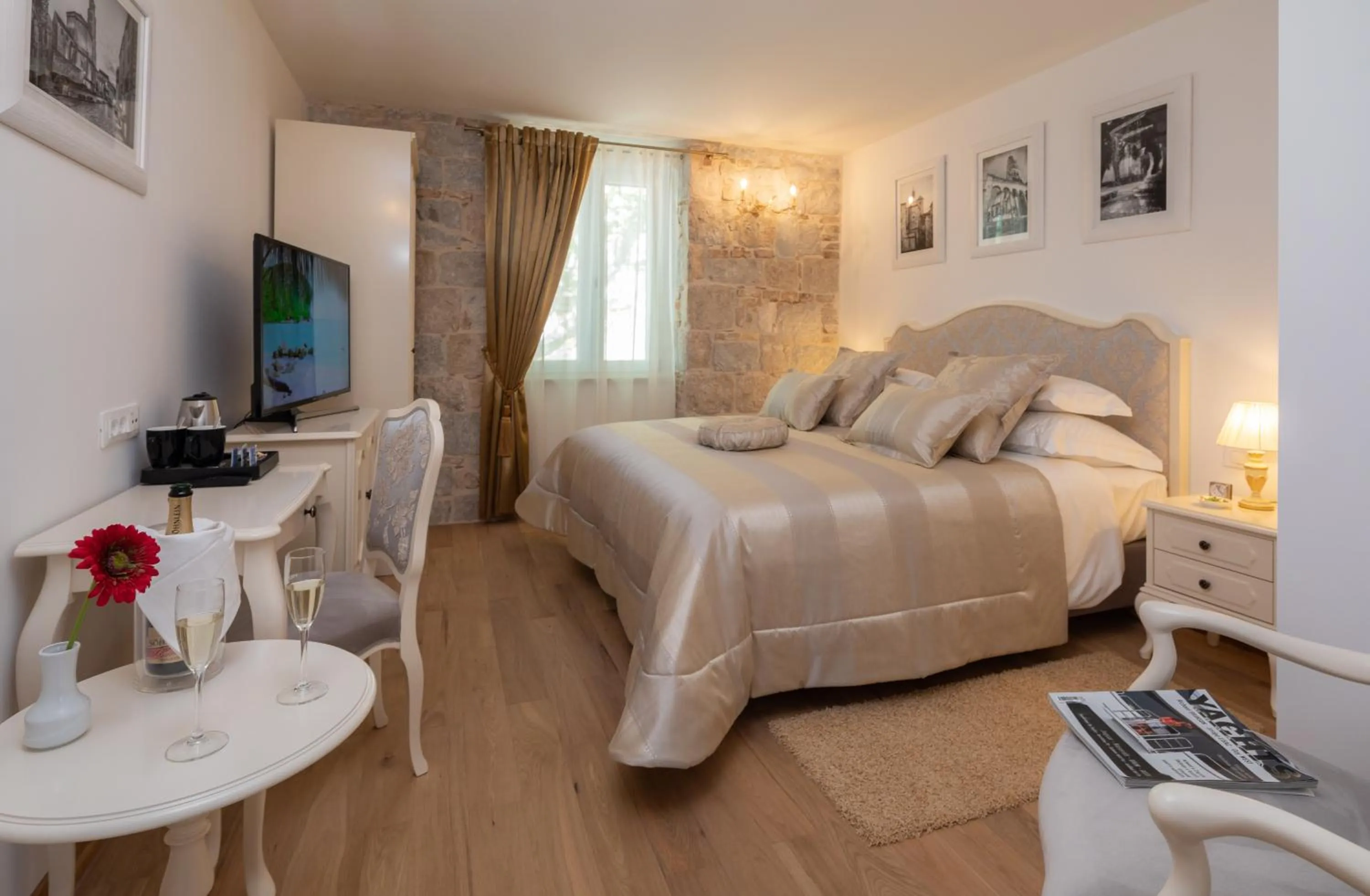 Bed in Priska Heritage Rooms