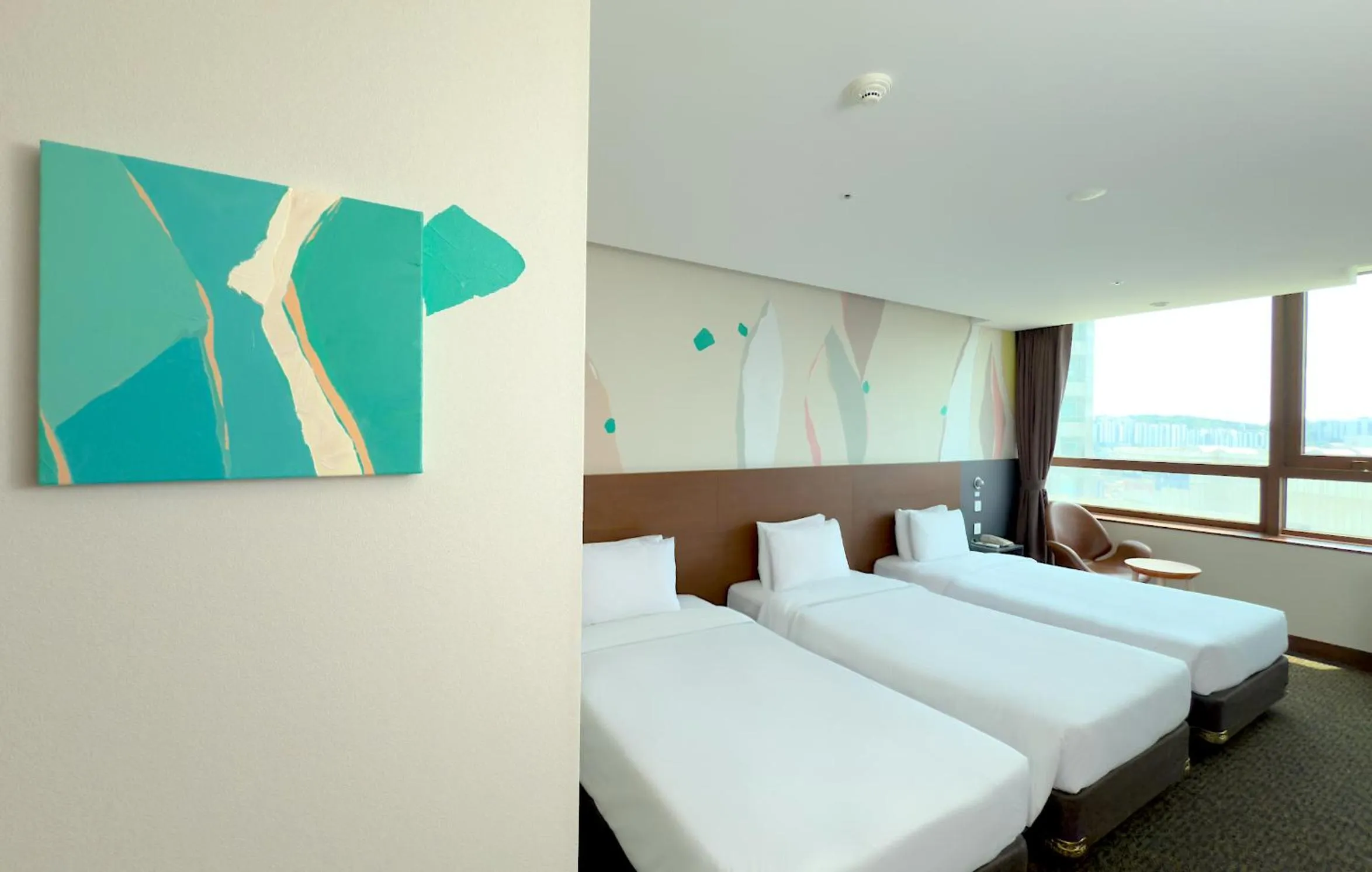 Bed in Hotel Skypark Kingstown Dongdaemun