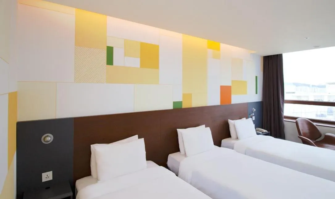 Bed in Hotel Skypark Kingstown Dongdaemun