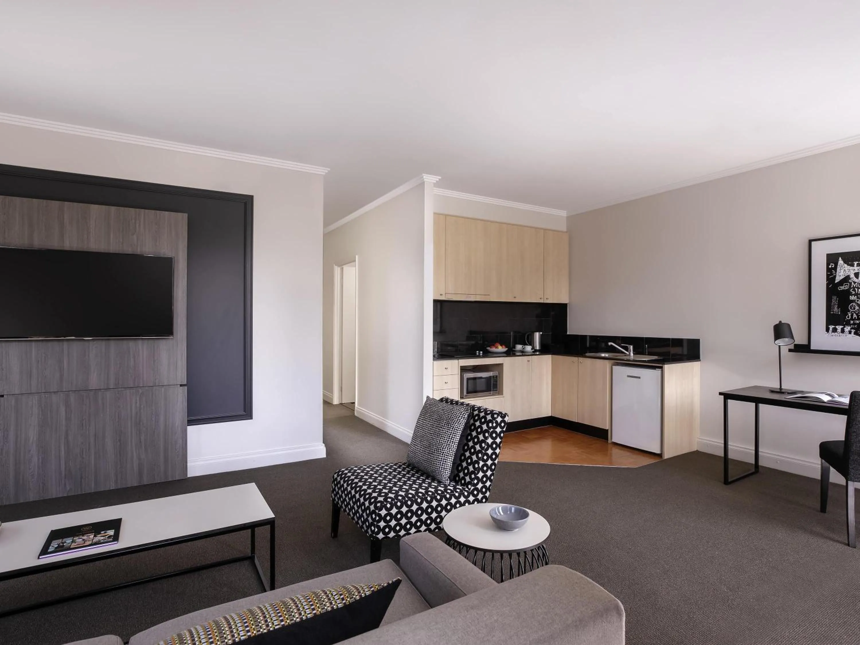 Bedroom in Mantra on Little Bourke Melbourne