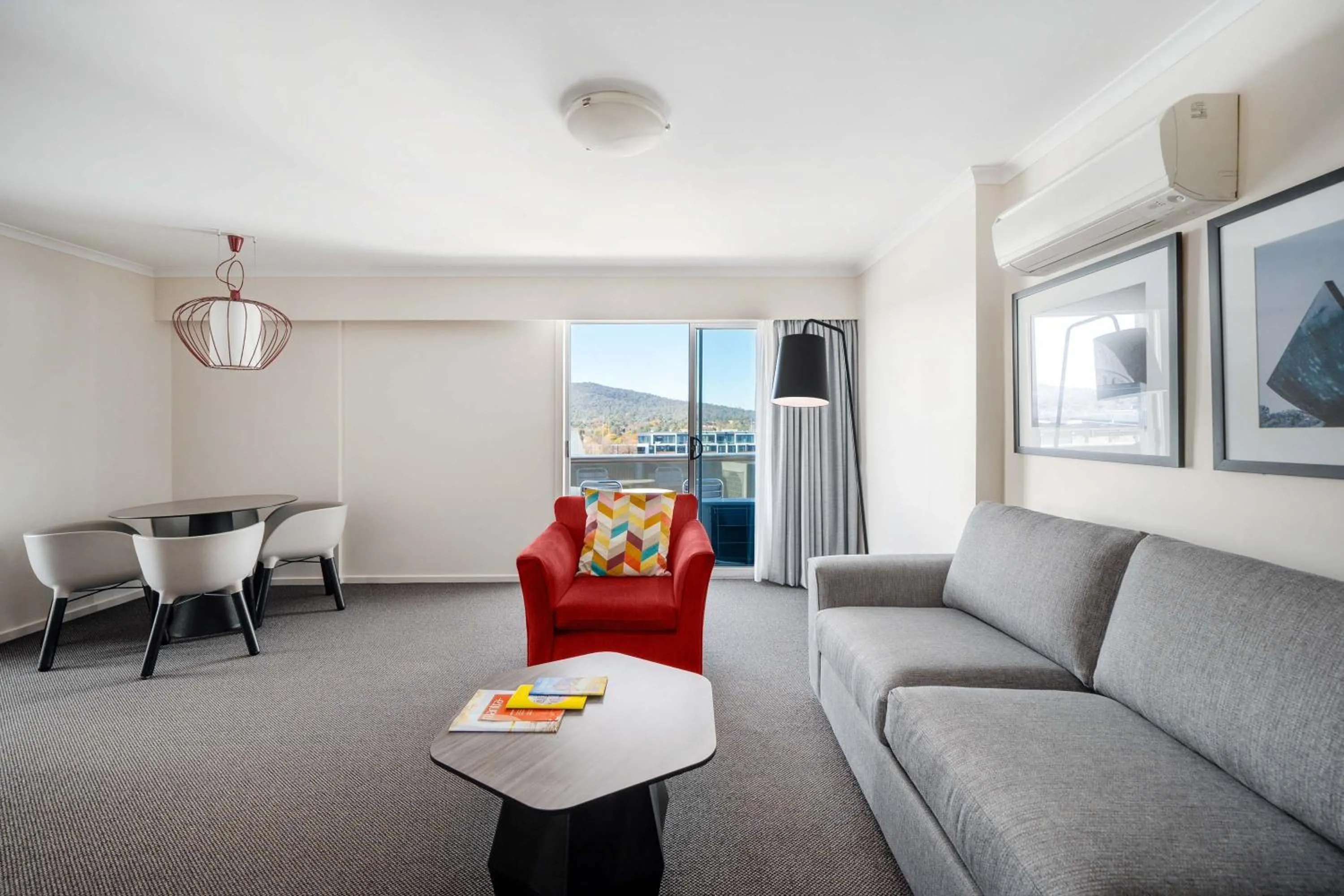 Living room in Mantra on Northbourne