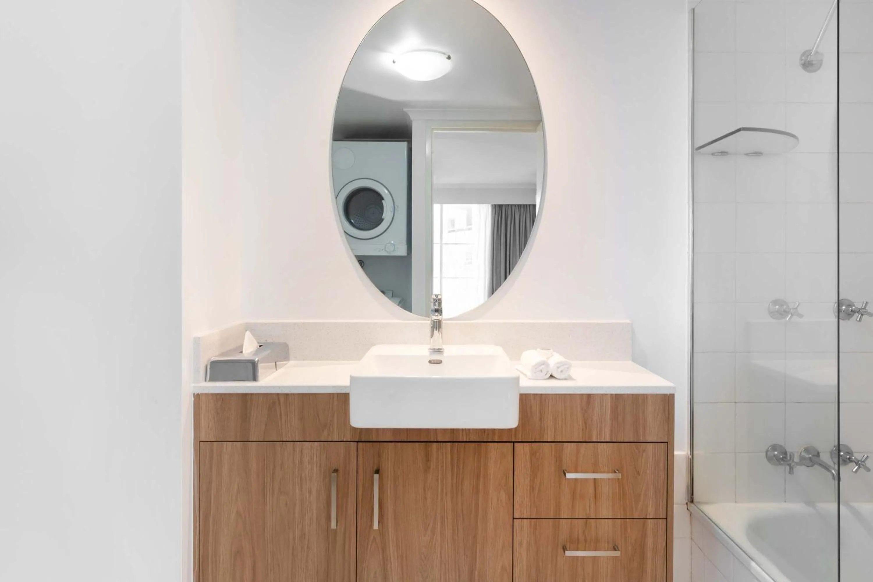 Bathroom in Mantra on Northbourne