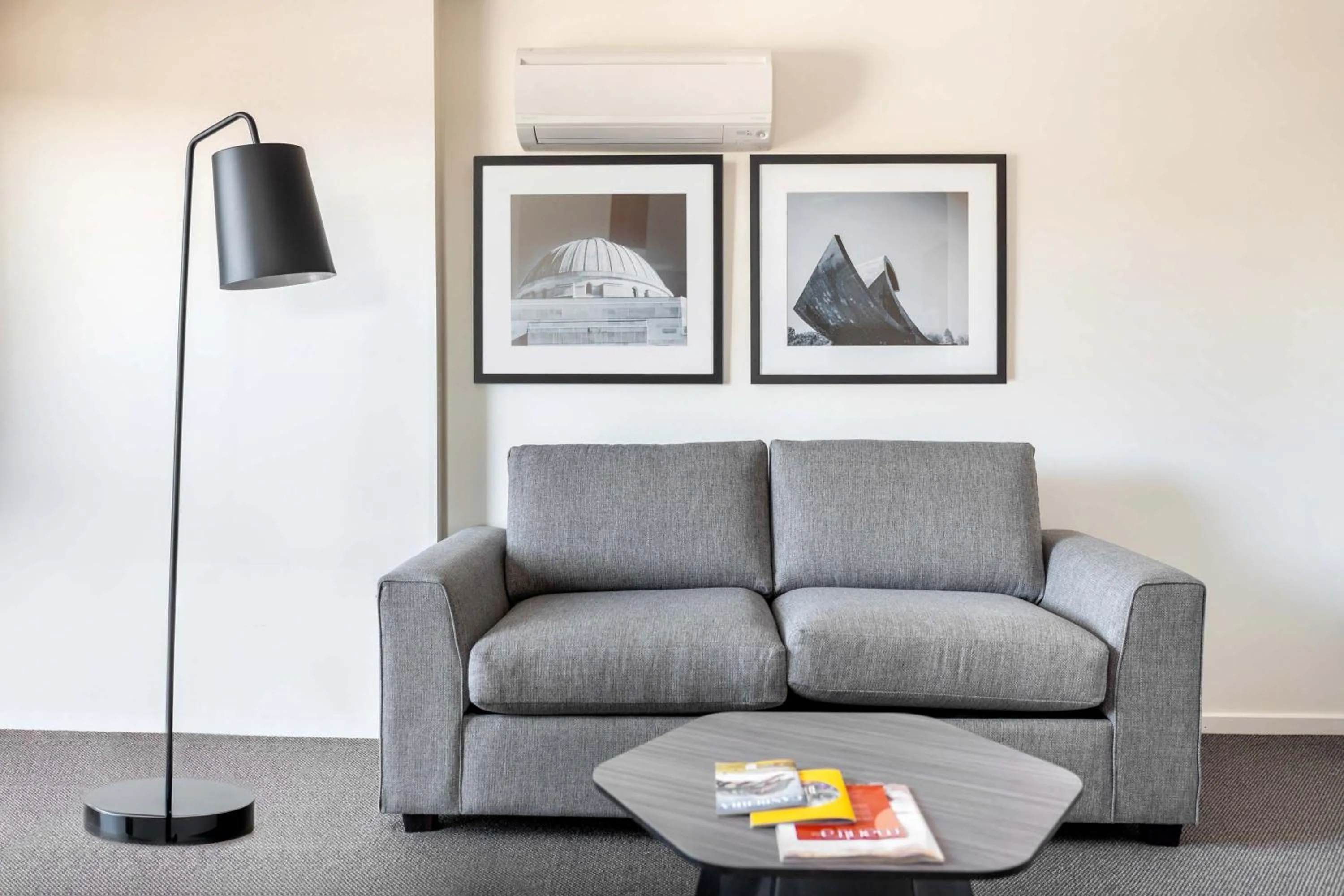 Living room in Mantra on Northbourne