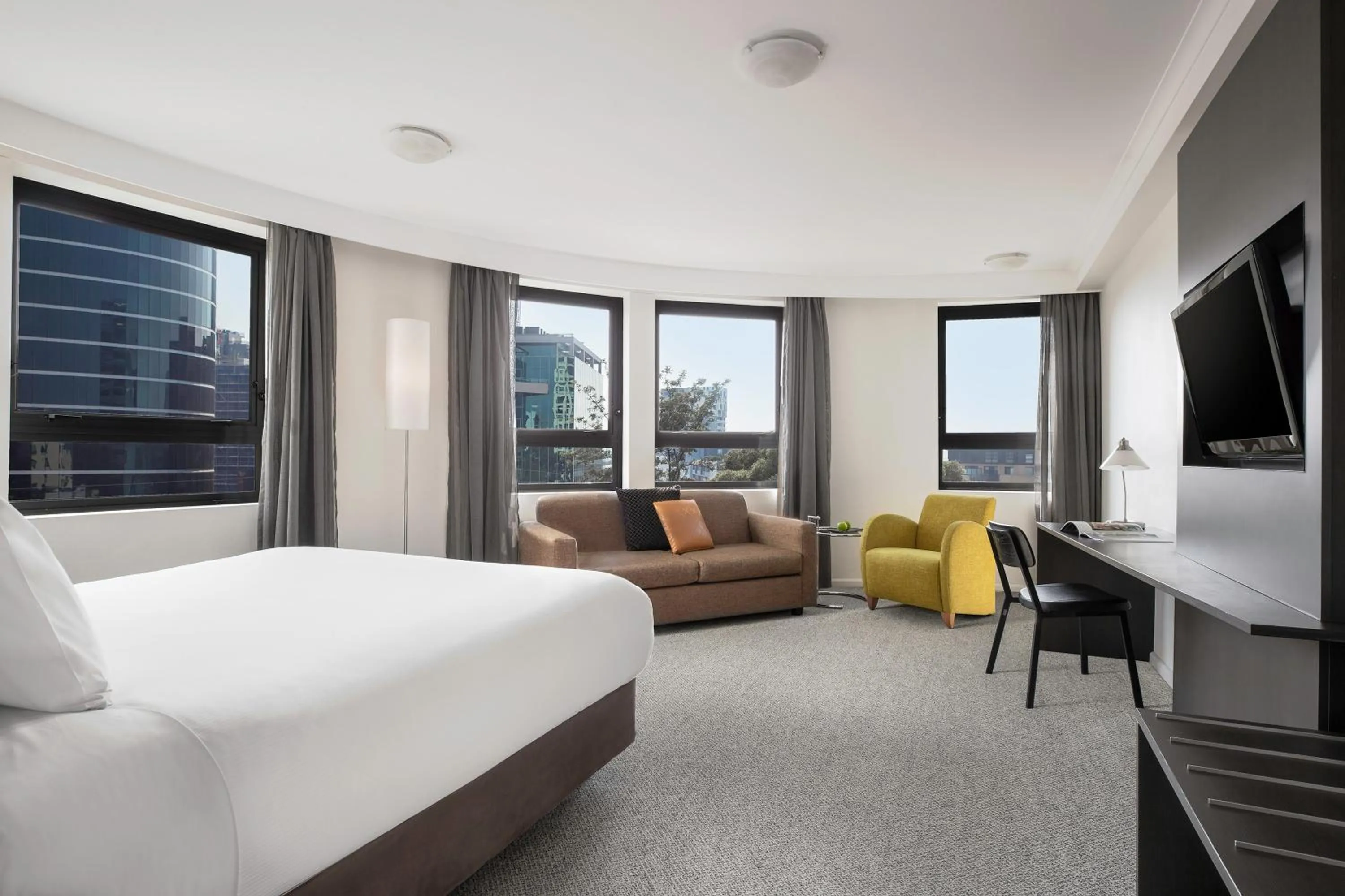 Bedroom, Bed in Mantra Parramatta