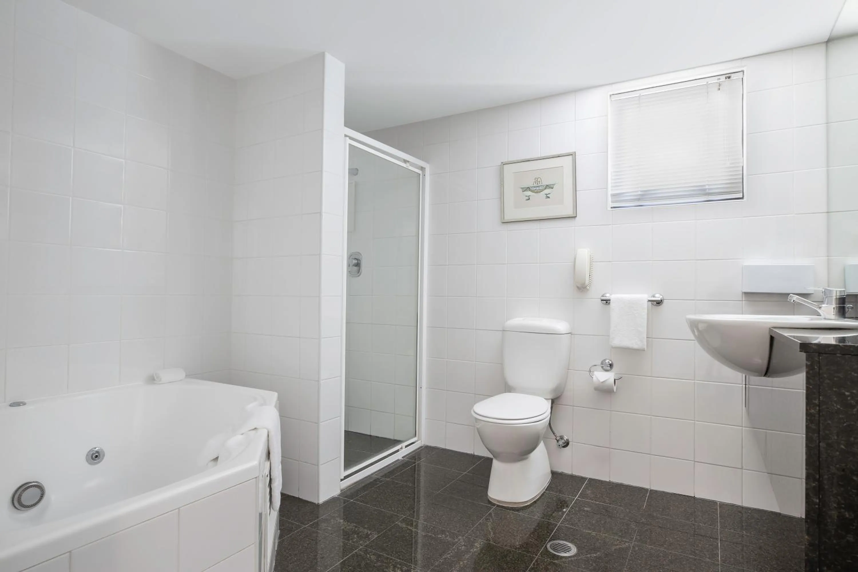 Bathroom in Mantra Parramatta